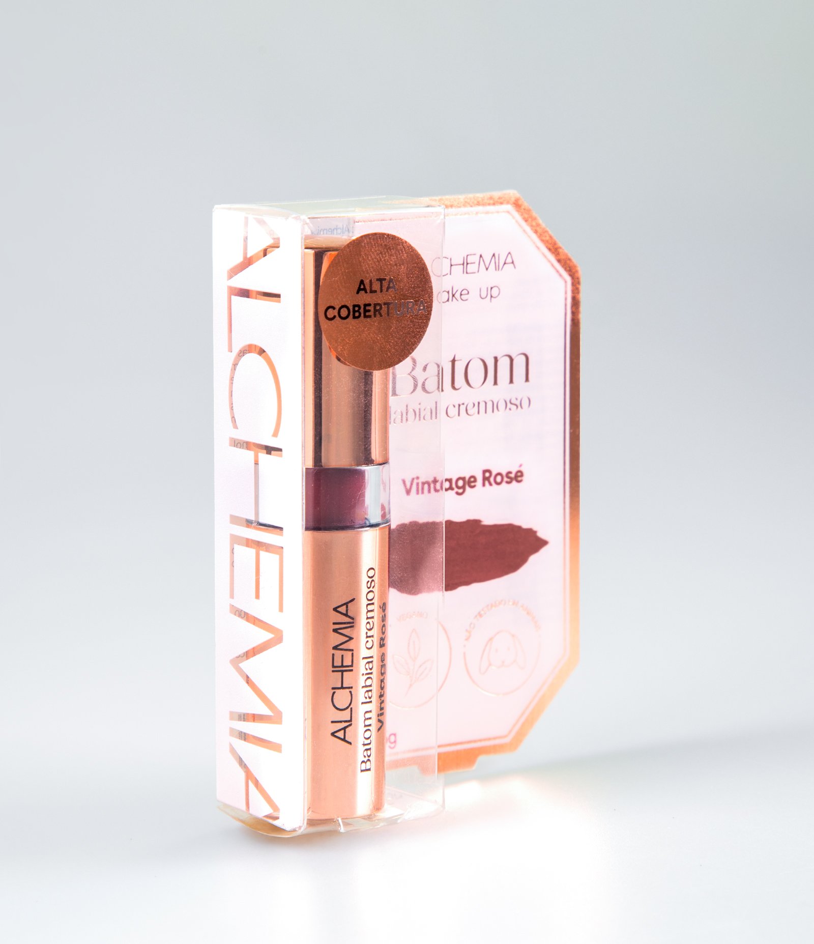 Batom Cremoso Alchemia Vintage Rosé 4