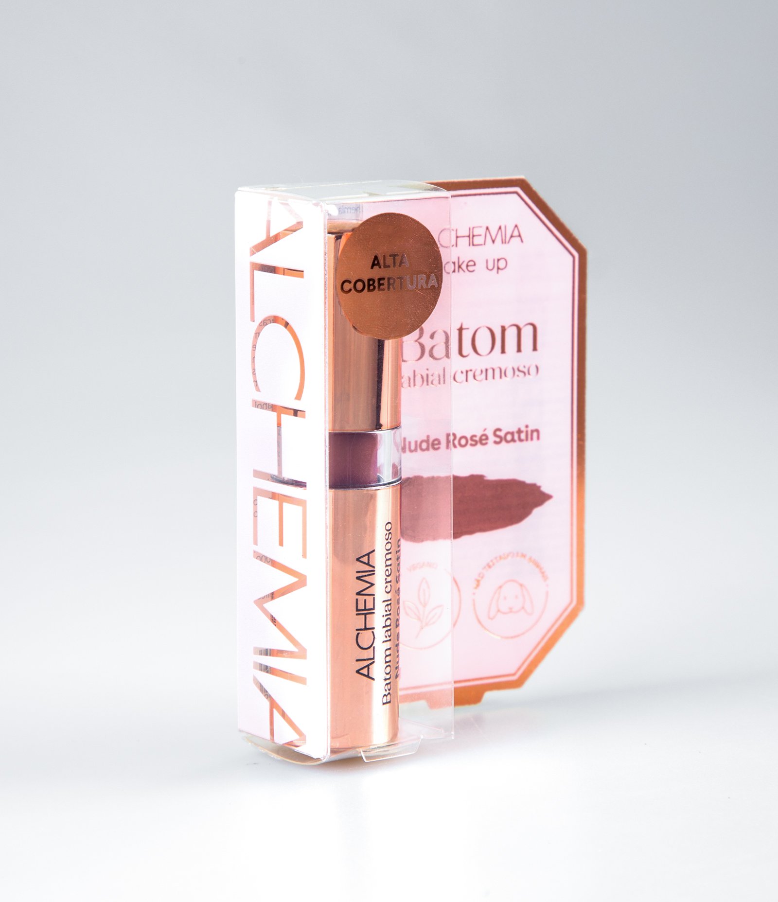 Batom Cremoso Alchemia Nude Rosé Satin 4