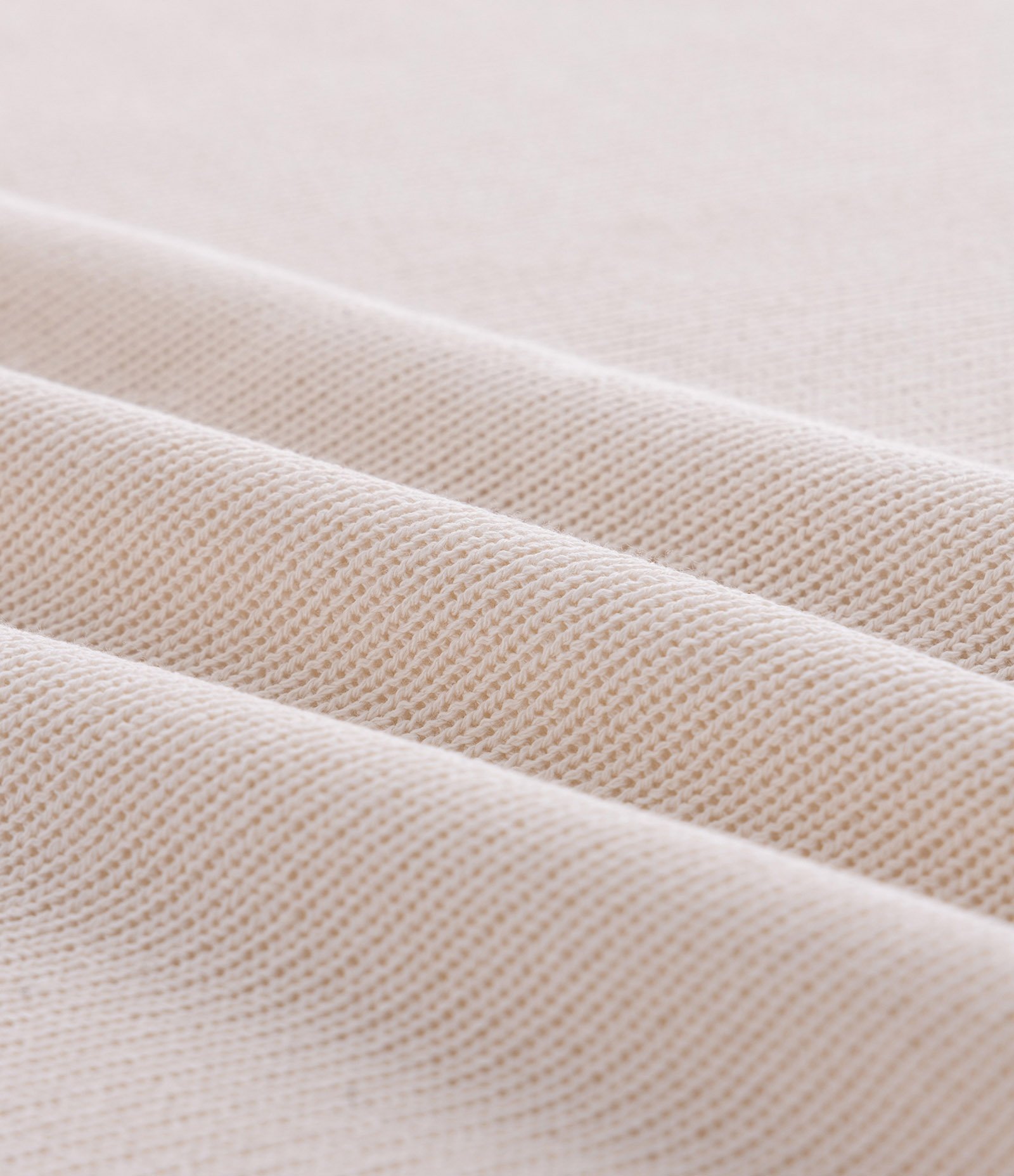 Regata Boxy Lisa com Efeito Tricô Branco 3