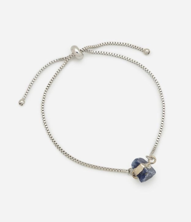 Pulseira Ajustável com Pedra Natural
