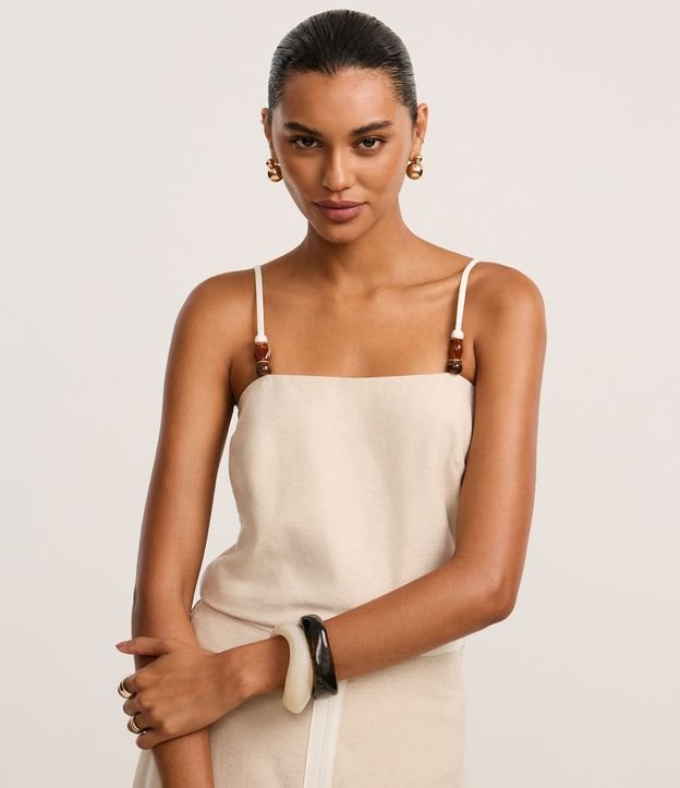 Cor: Bege | Tamanho: GG