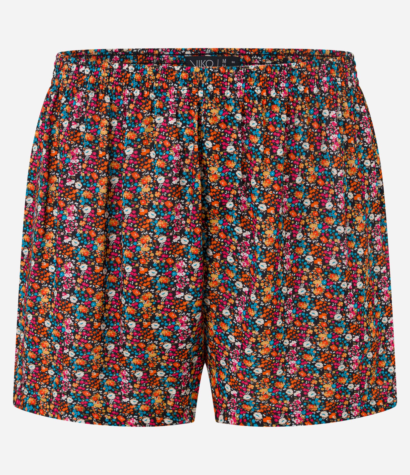 Cueca Samba Canção em Viscose com Estampa Floral Liberty Multicores 1