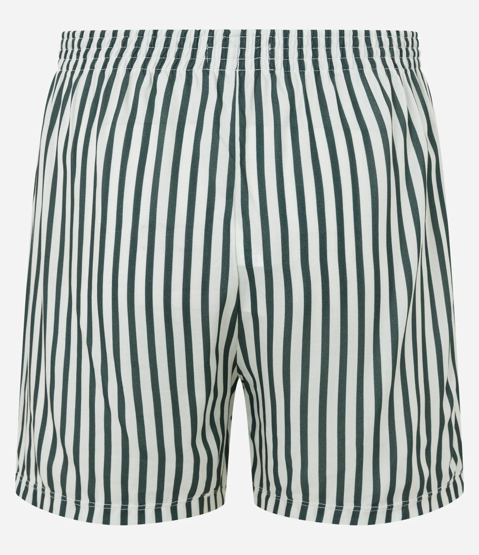 Cueca Samba Canção em Viscose com Estampa de Listras Verde 2