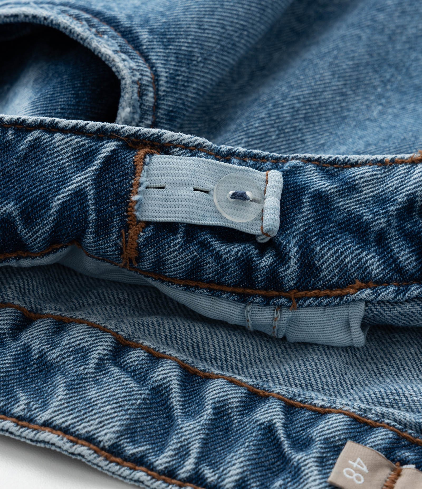 Calça Wide Leg em Jeans Curve & Plus Size Azul 7