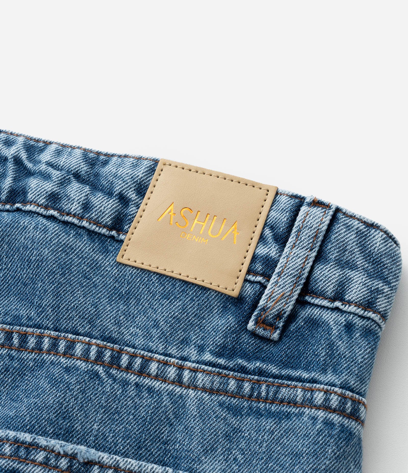 Calça Wide Leg em Jeans Curve & Plus Size Azul 8