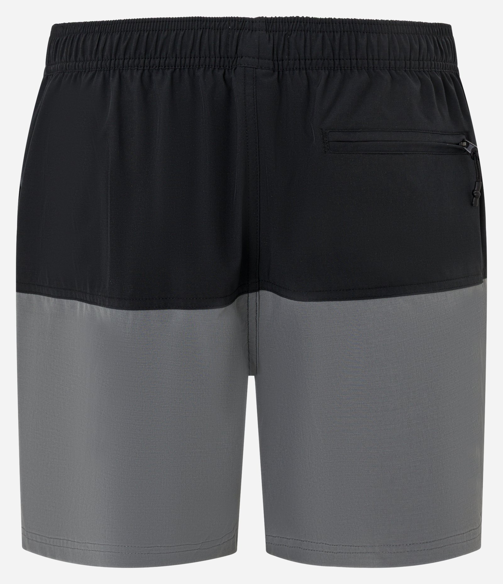 Bermuda em Ripstop com Bolso com Zíper e Estampa Bicolor Preto 6