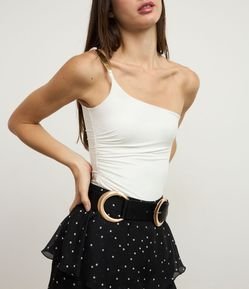 Cinto Boho Largo com Fivela Dupla