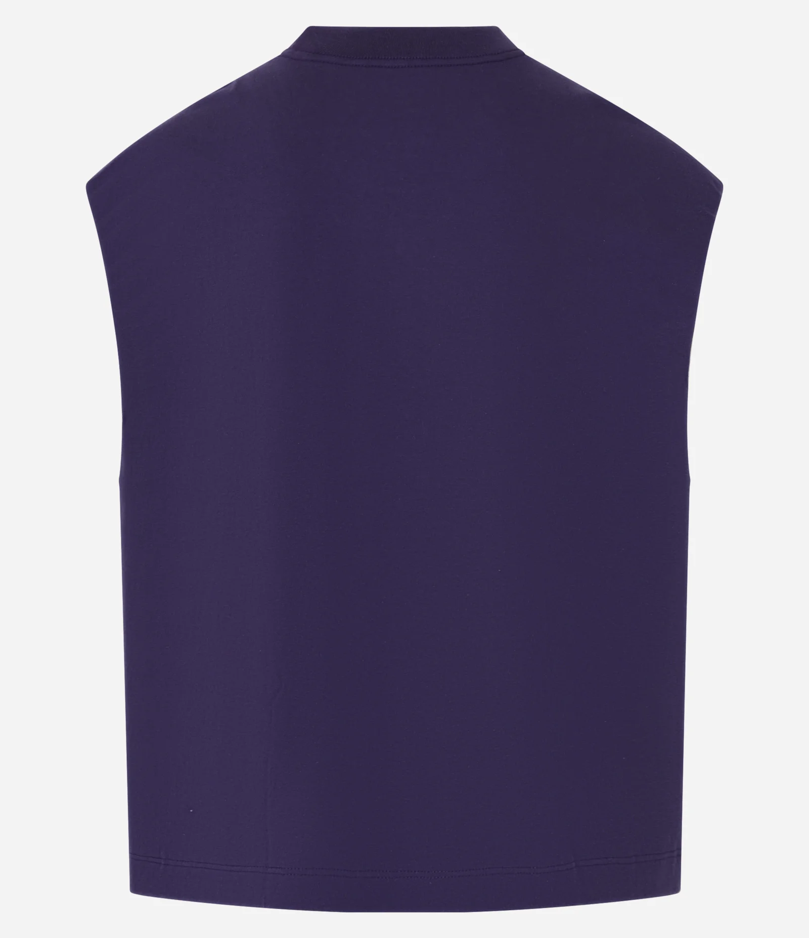 Regata Boxy em Algodão com Estampa Lettering Roxo 6