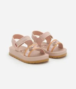 Sandália Infantil em PVC com Estampa de Capivara Zaxy - Tam 19 a 27