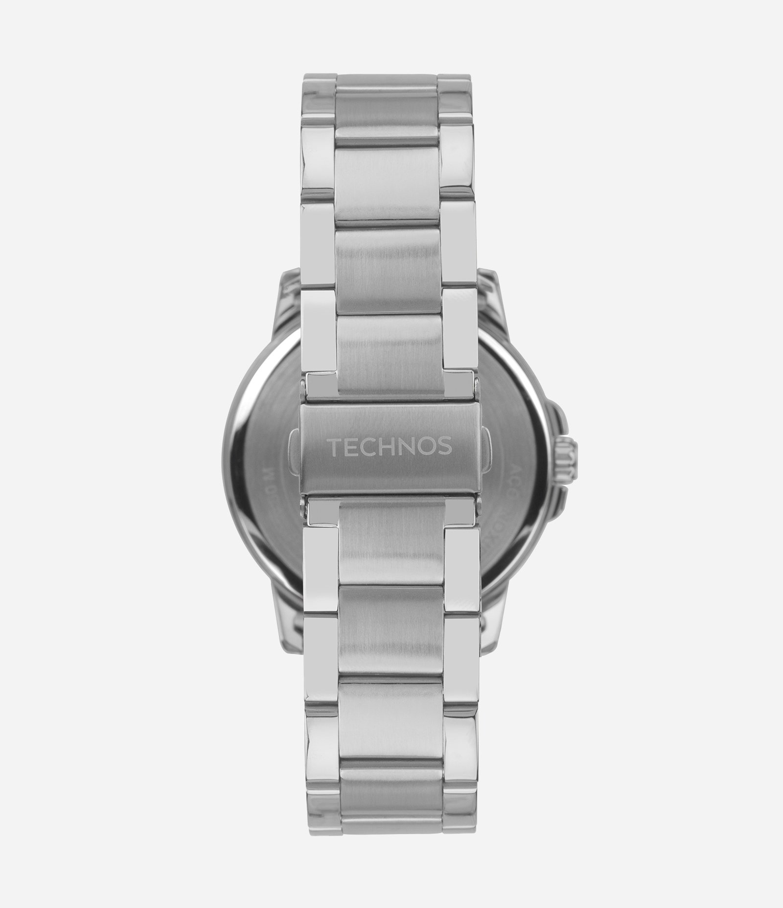 Relógio Analógico Masculino Technos Prata 3