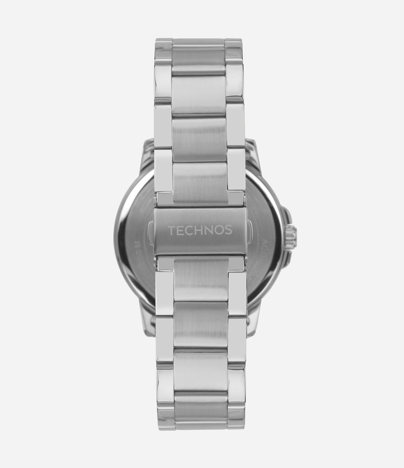 Relógio Analógico Masculino Technos Prata 3