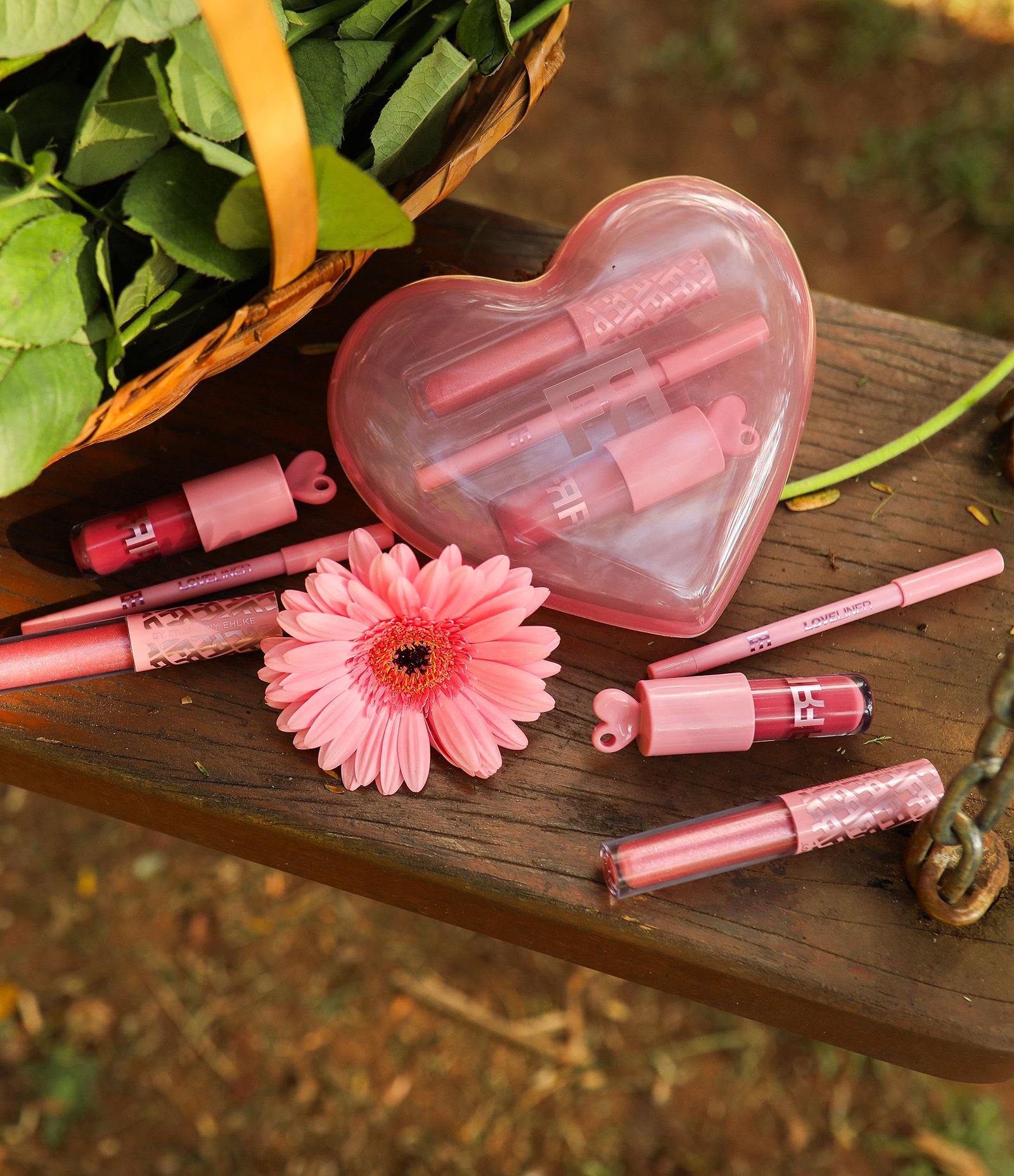 LOVE KIT FRAN By Franciny Ehlke Love Chilli + Lip Love + Love Liner Love 3