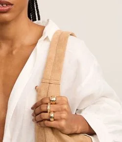 Kit 03 Anéis em Diferentes Formatos