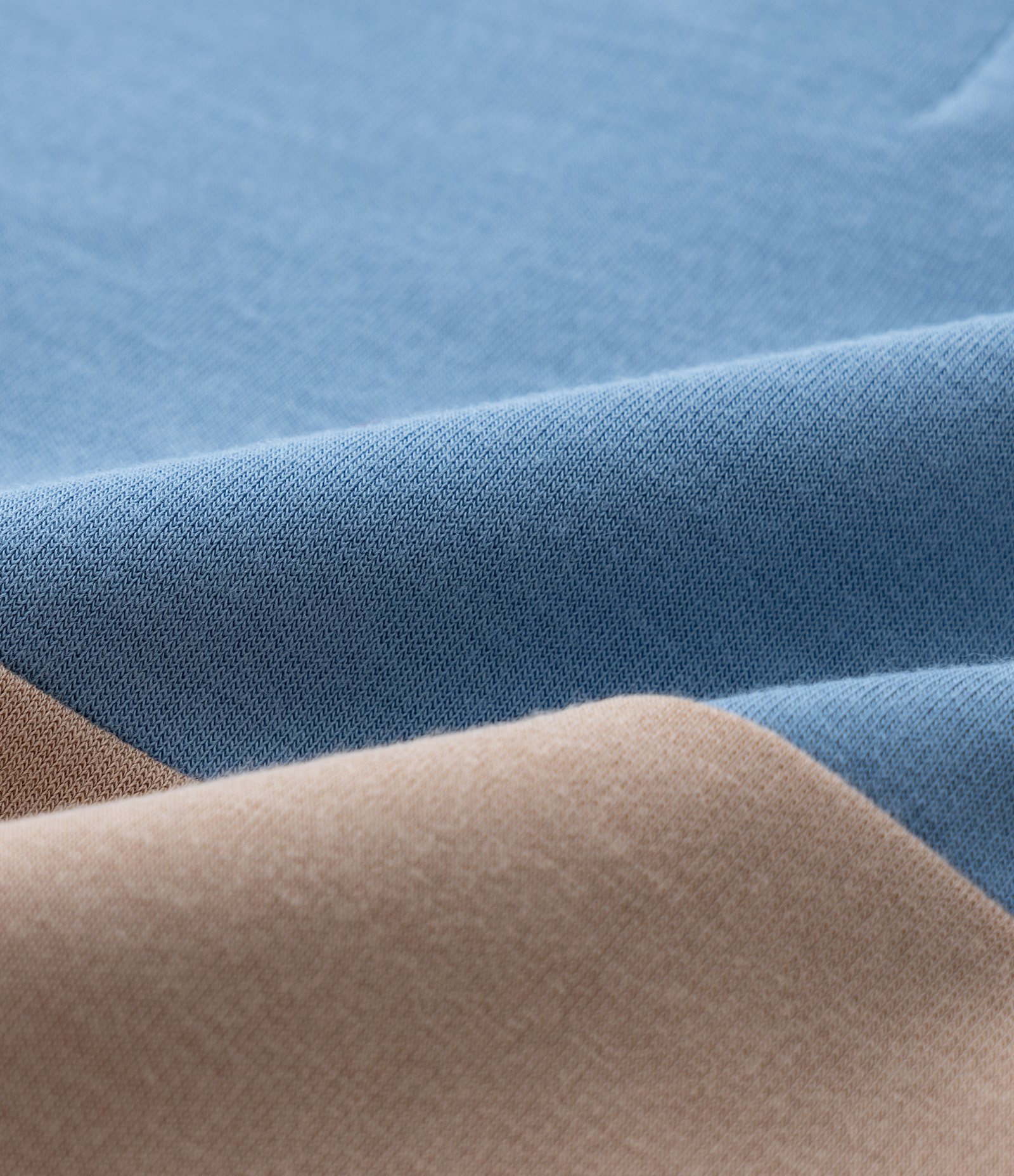 Blusao Infantil em Modal com Estampa Bloco de Cor e Bordado - Tam 1 a 6 Anos Azul Escuro/Marrom/Azul Claro 3