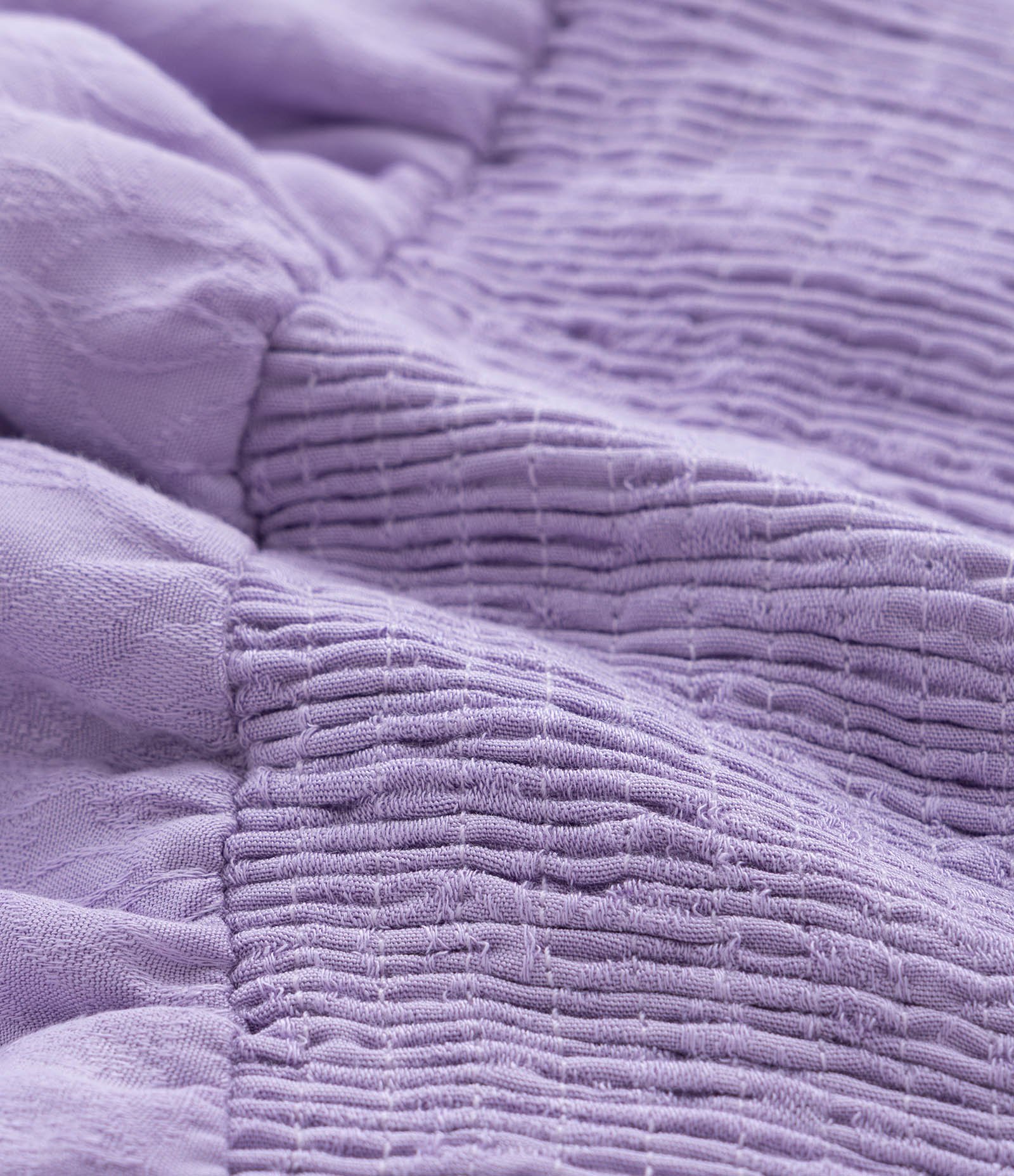 Macaquinho em Viscose com Sobreposição e Textura  Curve & Plus Size Lilás 6