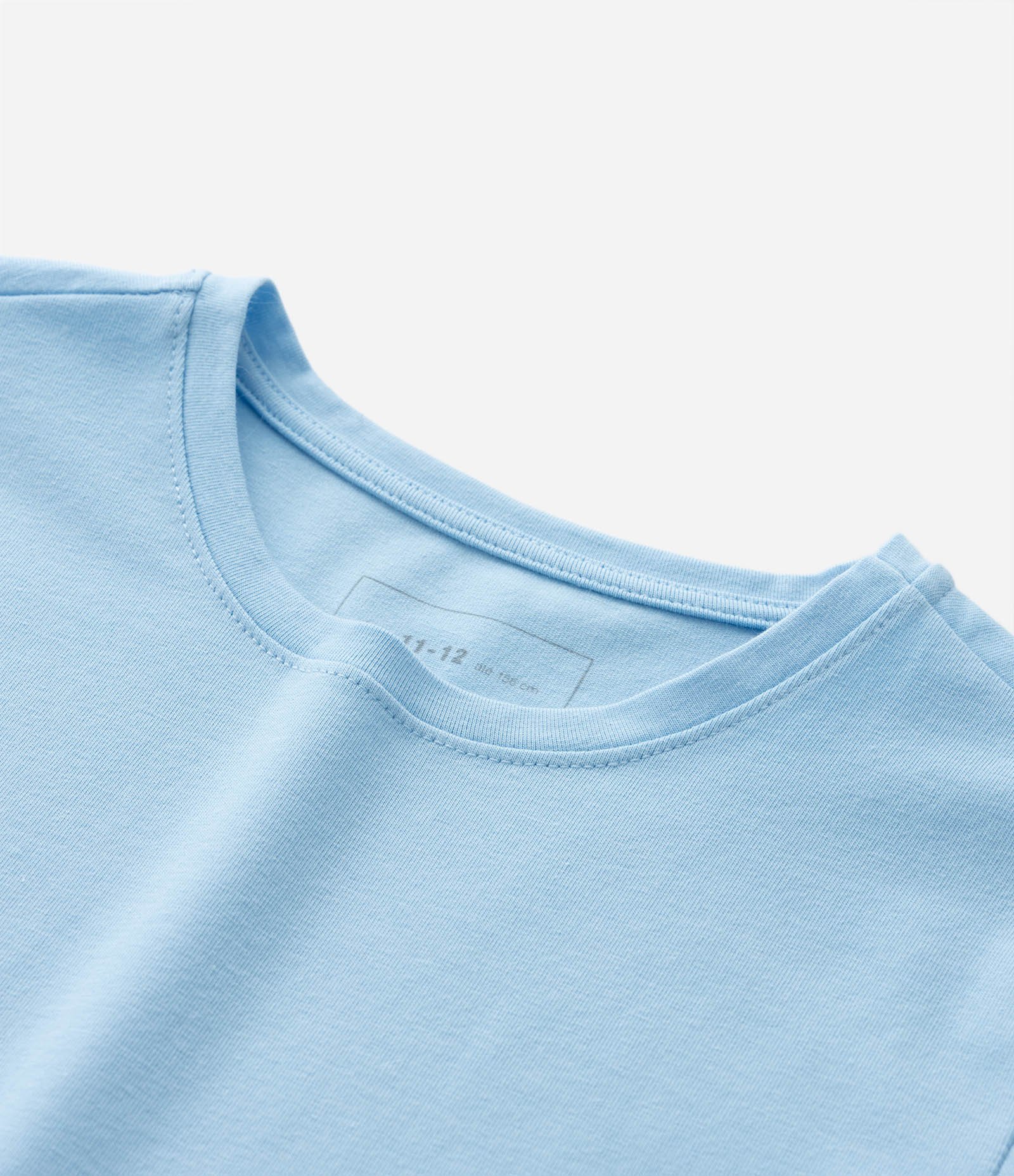 Camiseta Básica Infantil - Tam 5 a 14 anos Azul 5