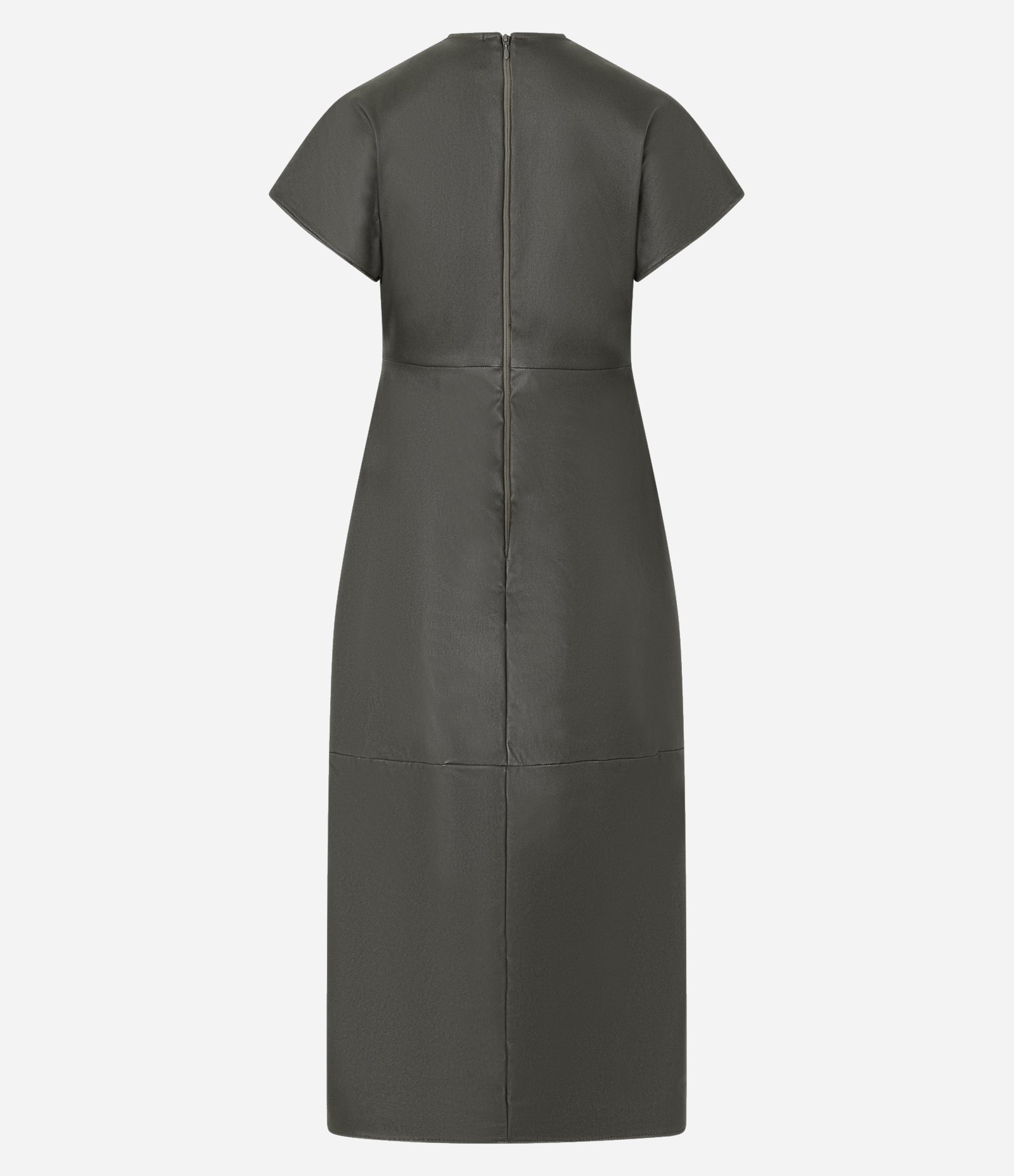 Vestido Midi em Bengaline e Bolsos Laterais Verde 6