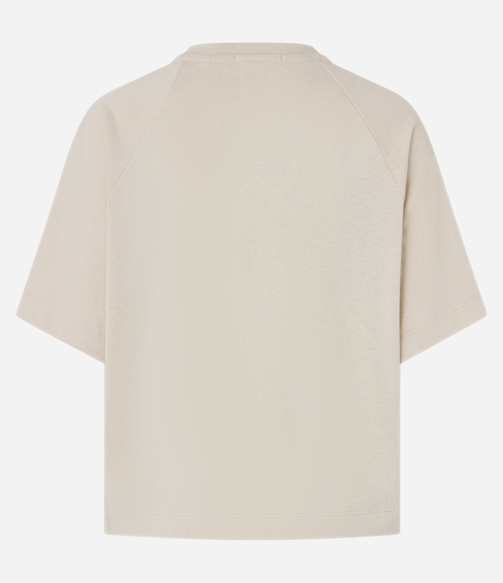 Blusa em Algodão com Manga Ampla Bege 5