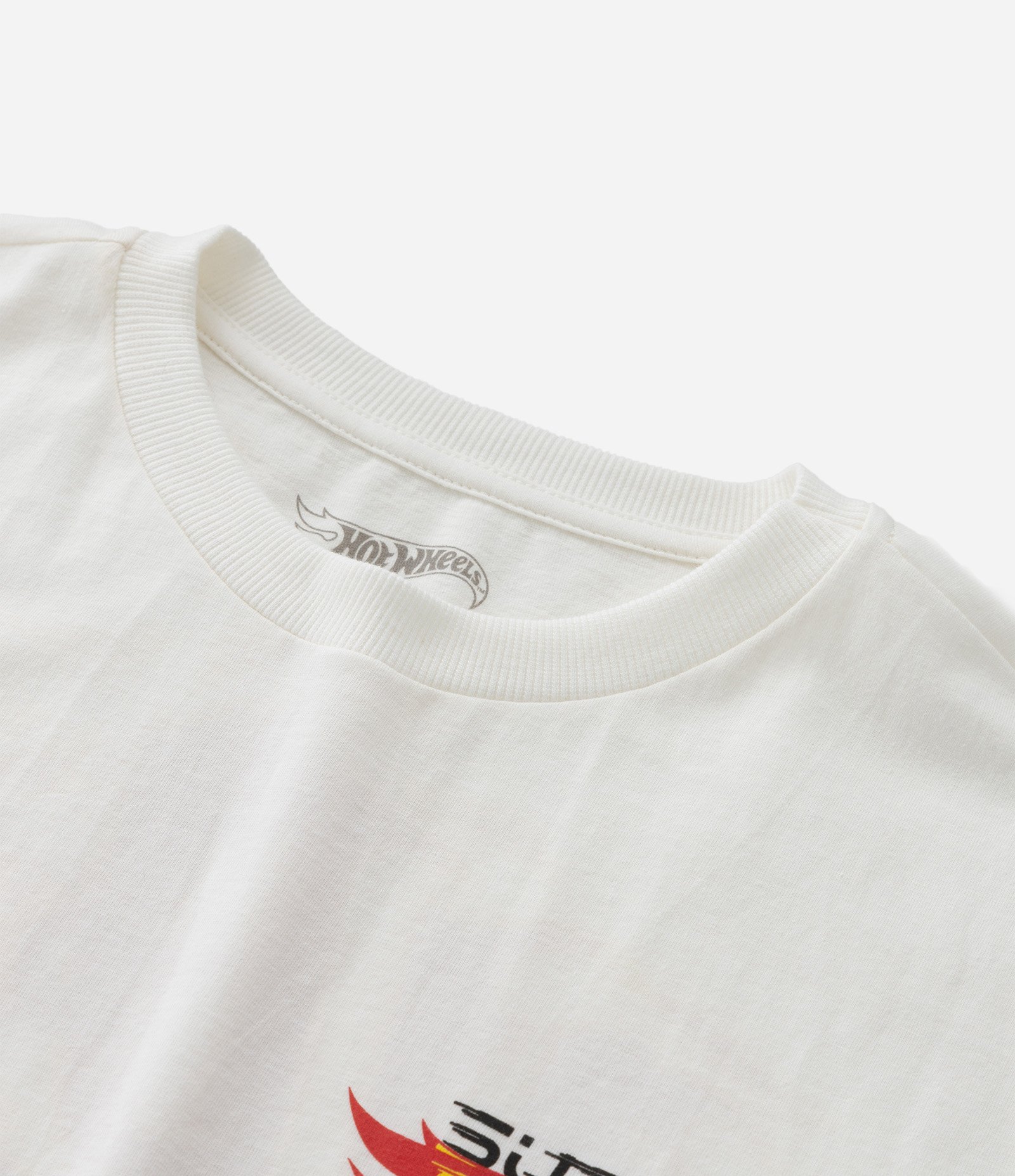 Camiseta Infantil com Estampa Frente e Costas Hot Wheels - Tam 4 a 12 Anos Branco 4