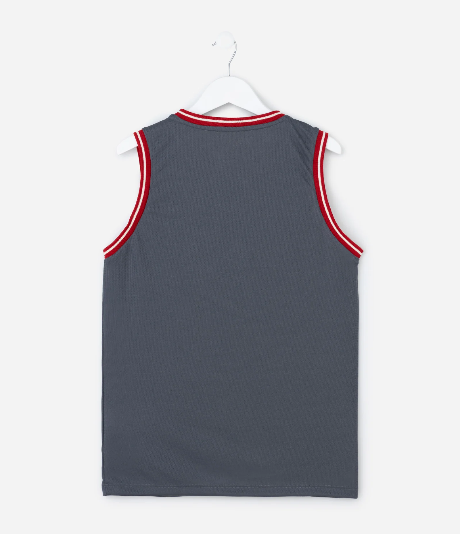 Regata Infantil de Basquete em Microfibra Basquete  Spider Man - Tam 5 a 14 Anos Cinza 3