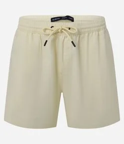 Bermuda em Sarja com Bolso Cargo