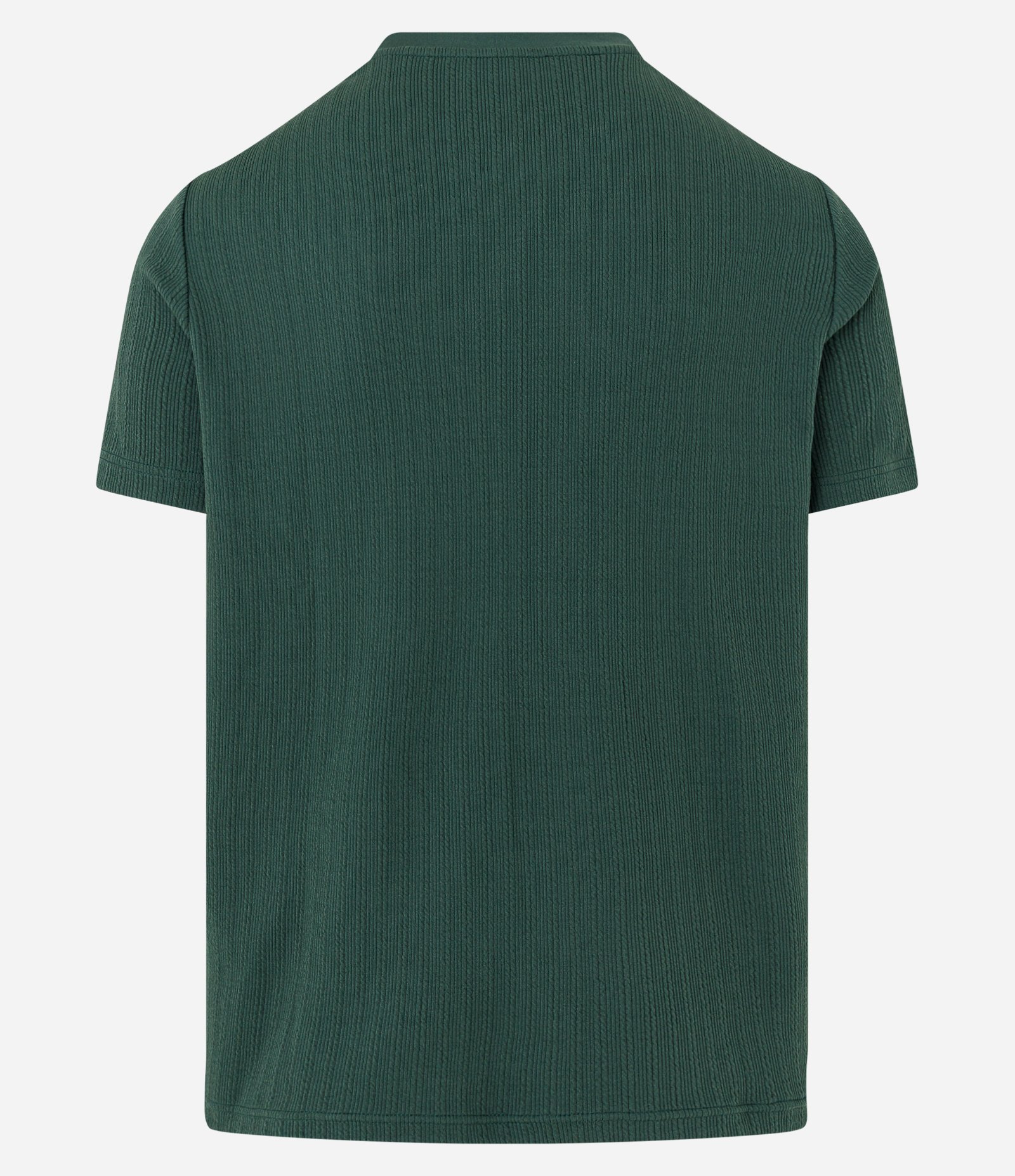 Camiseta Slim com Textura Vertical Verde 8