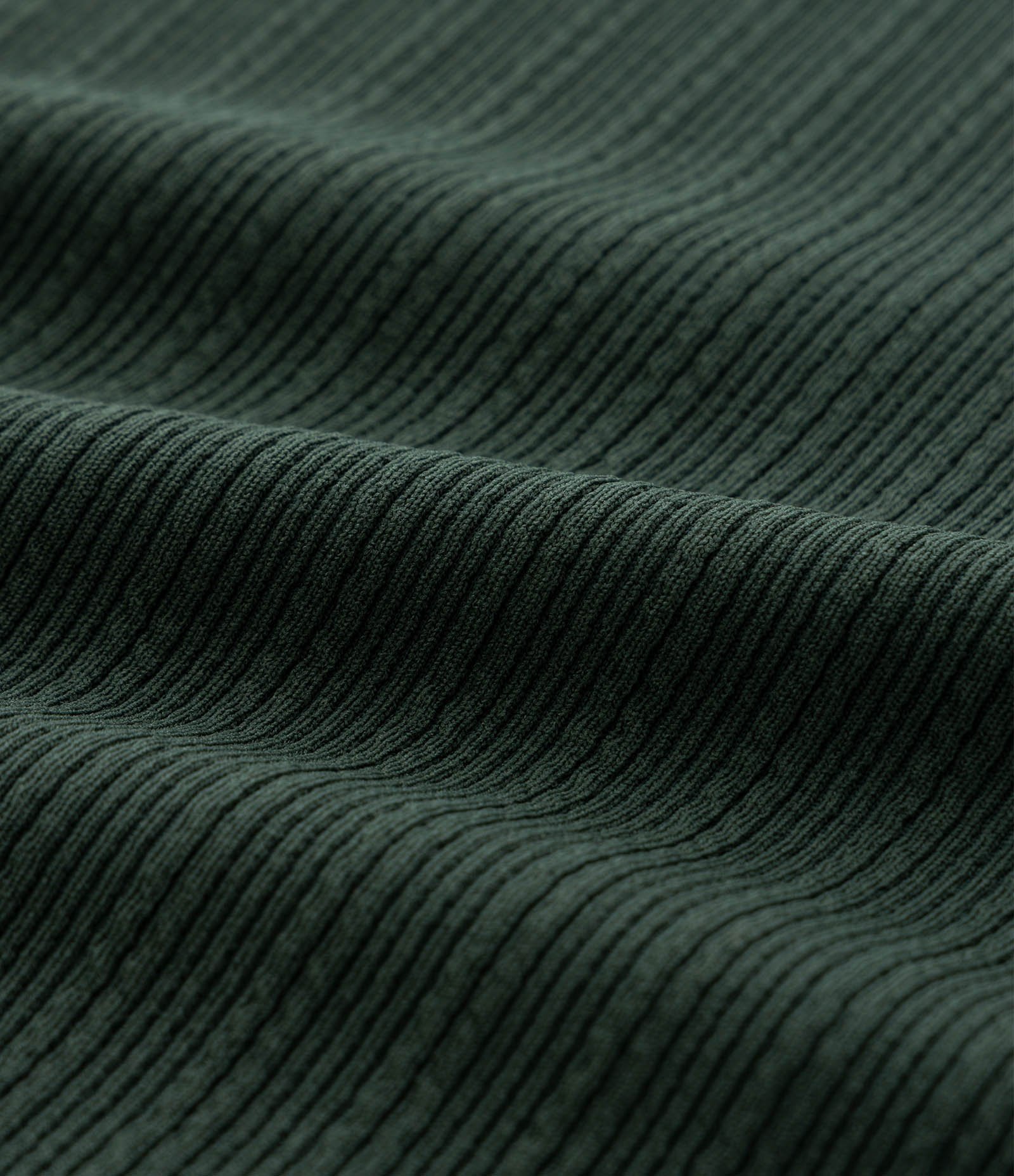 Camiseta Slim com Textura Vertical Verde 10