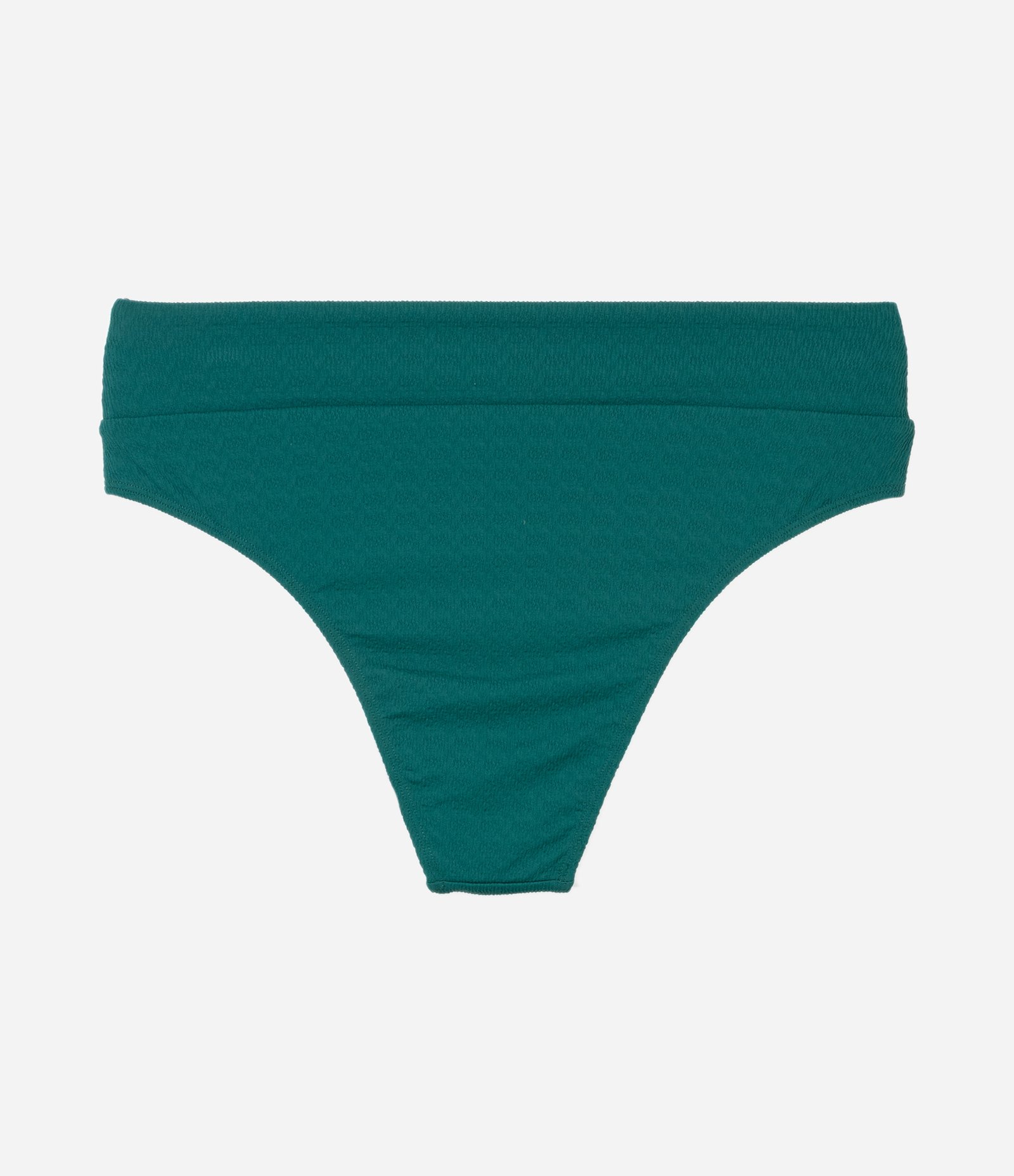 Biquíni Hot Pants em Microfibra com Cós Transpassado Verde 6