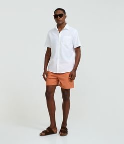 Bermuda de Praia em Anarruga com Textura