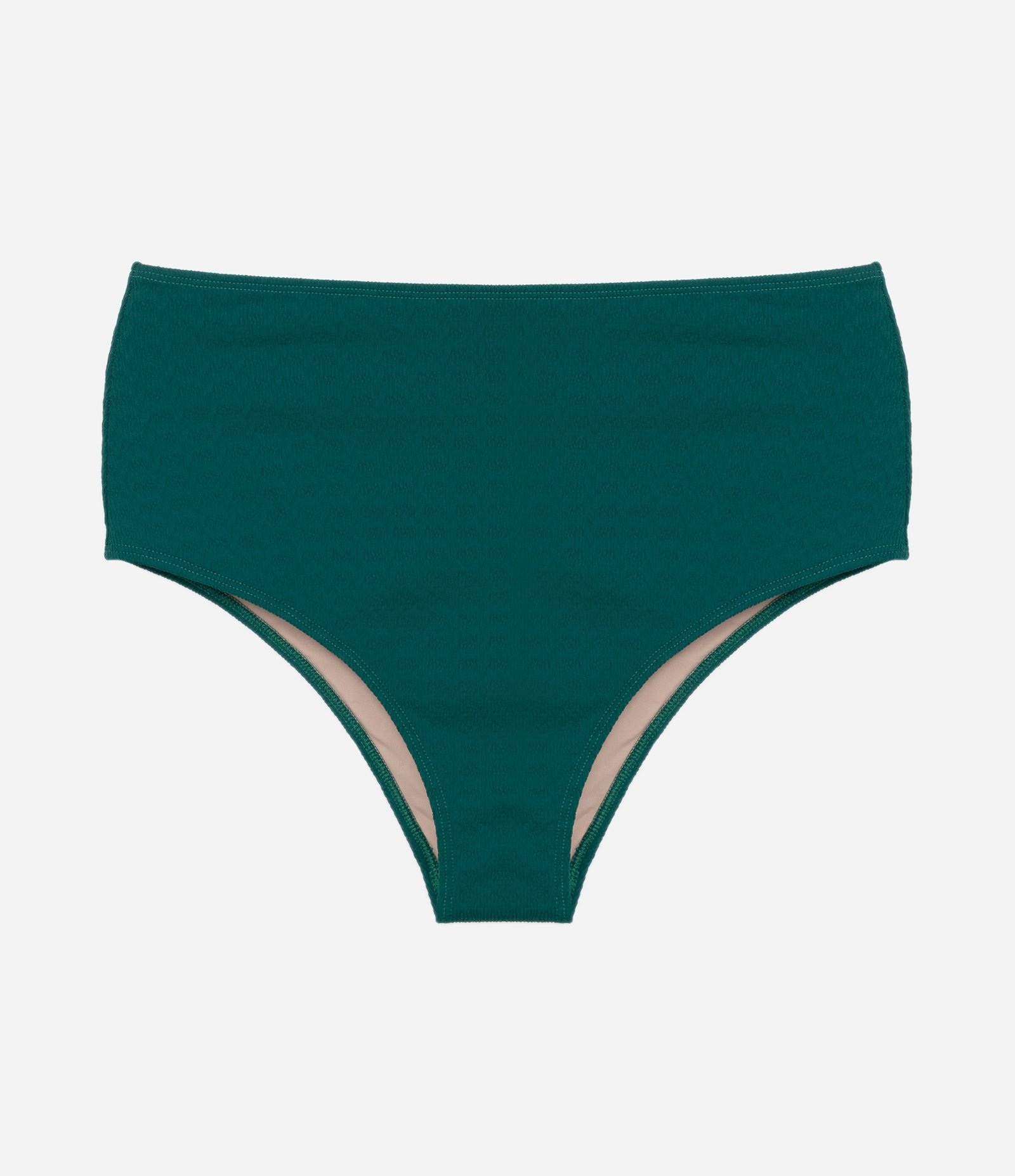 Biquíni Calcinha Hot Pants em Microfibra Texturizada Curve & Plus Size Verde 5