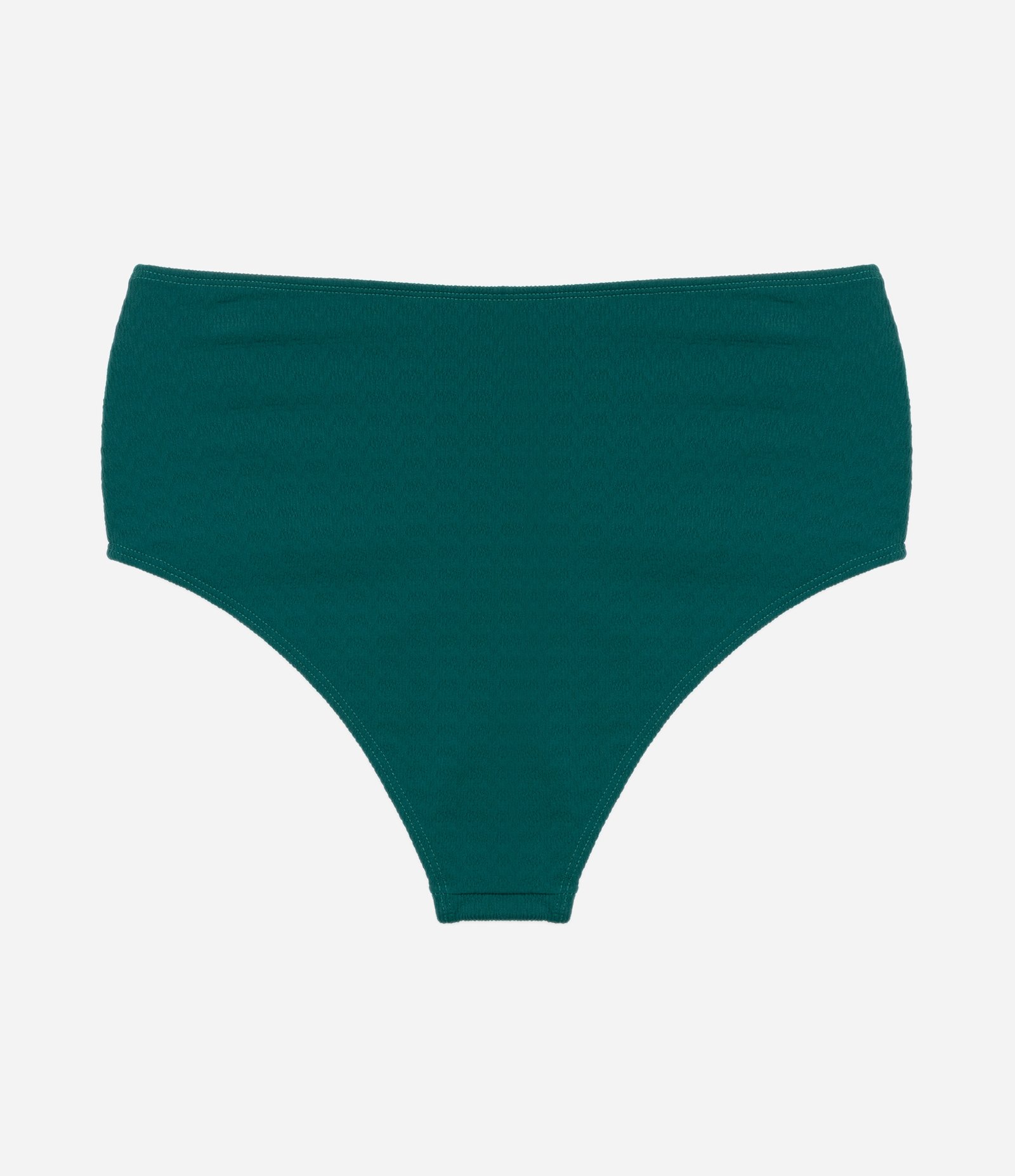 Biquíni Calcinha Hot Pants em Microfibra Texturizada Curve & Plus Size Verde 6