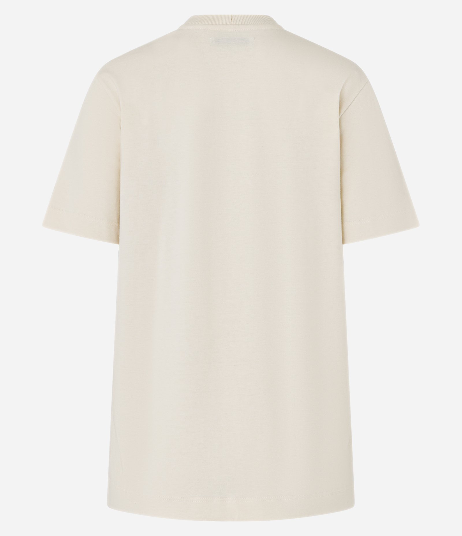 Camiseta em Algodão com Estampa Drink de Cereja Bege 6