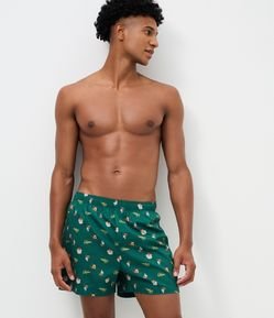 Cueca Samba Canção em Tricoline com Estampa Taz