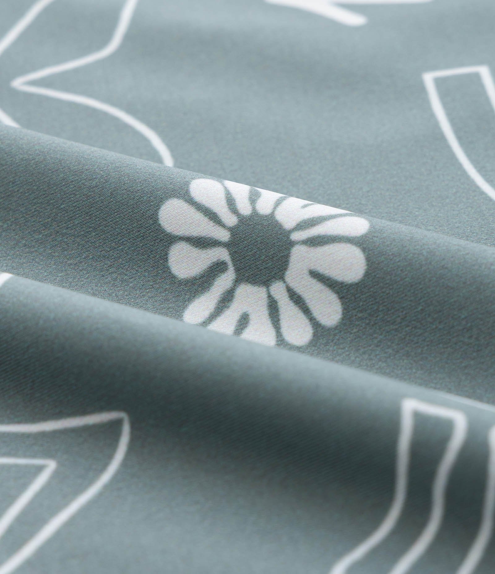 Sunga Boxer em Microfibra com Estampa de Ícones Verde 5