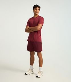 Bermuda Esportiva com Short de Compressão