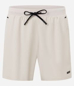 Bermuda Esportiva Corrida com Short de Compressão