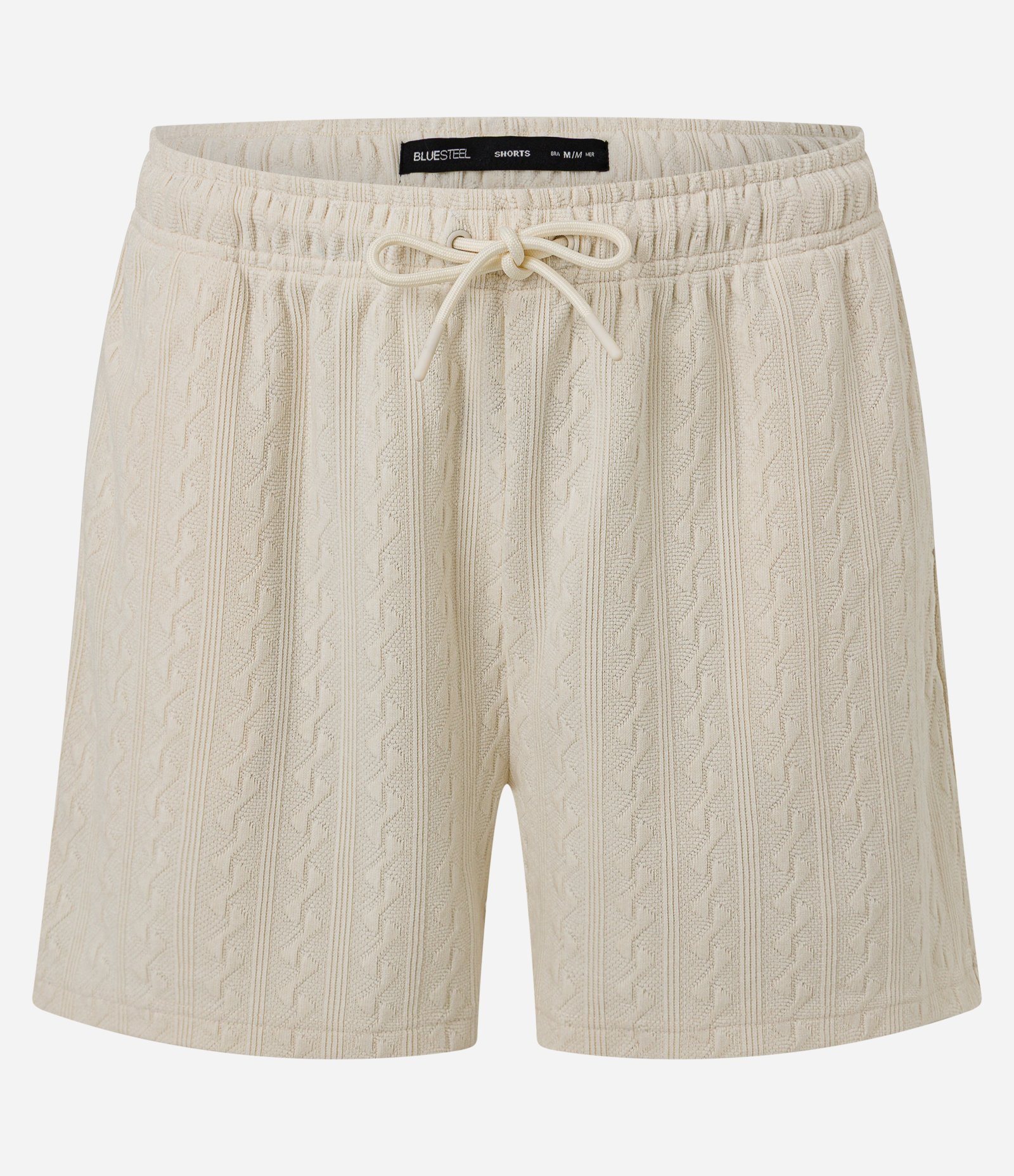 Bermuda em Jacquard Texturizada Off White 5