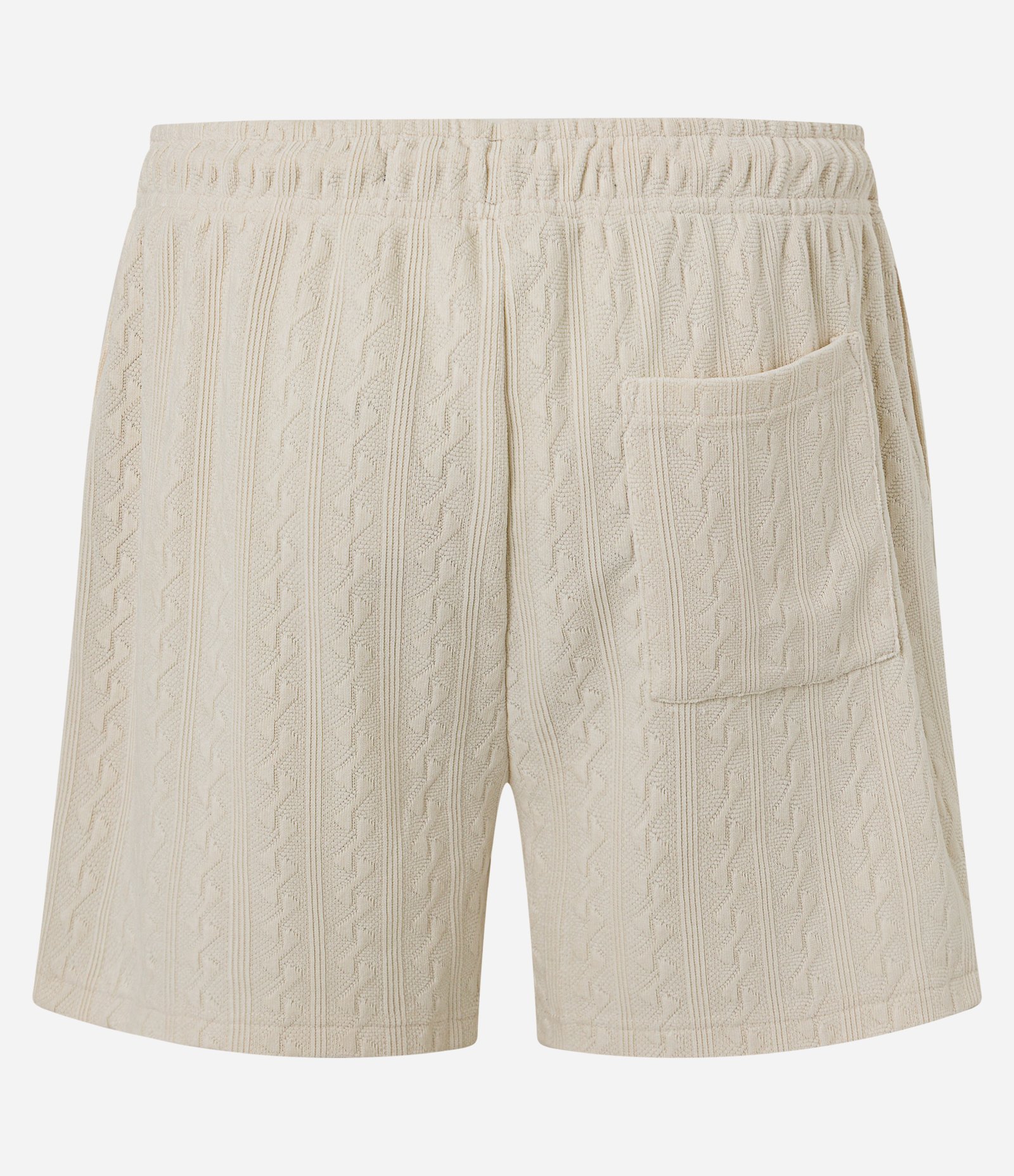 Bermuda em Jacquard Texturizada Off White 7