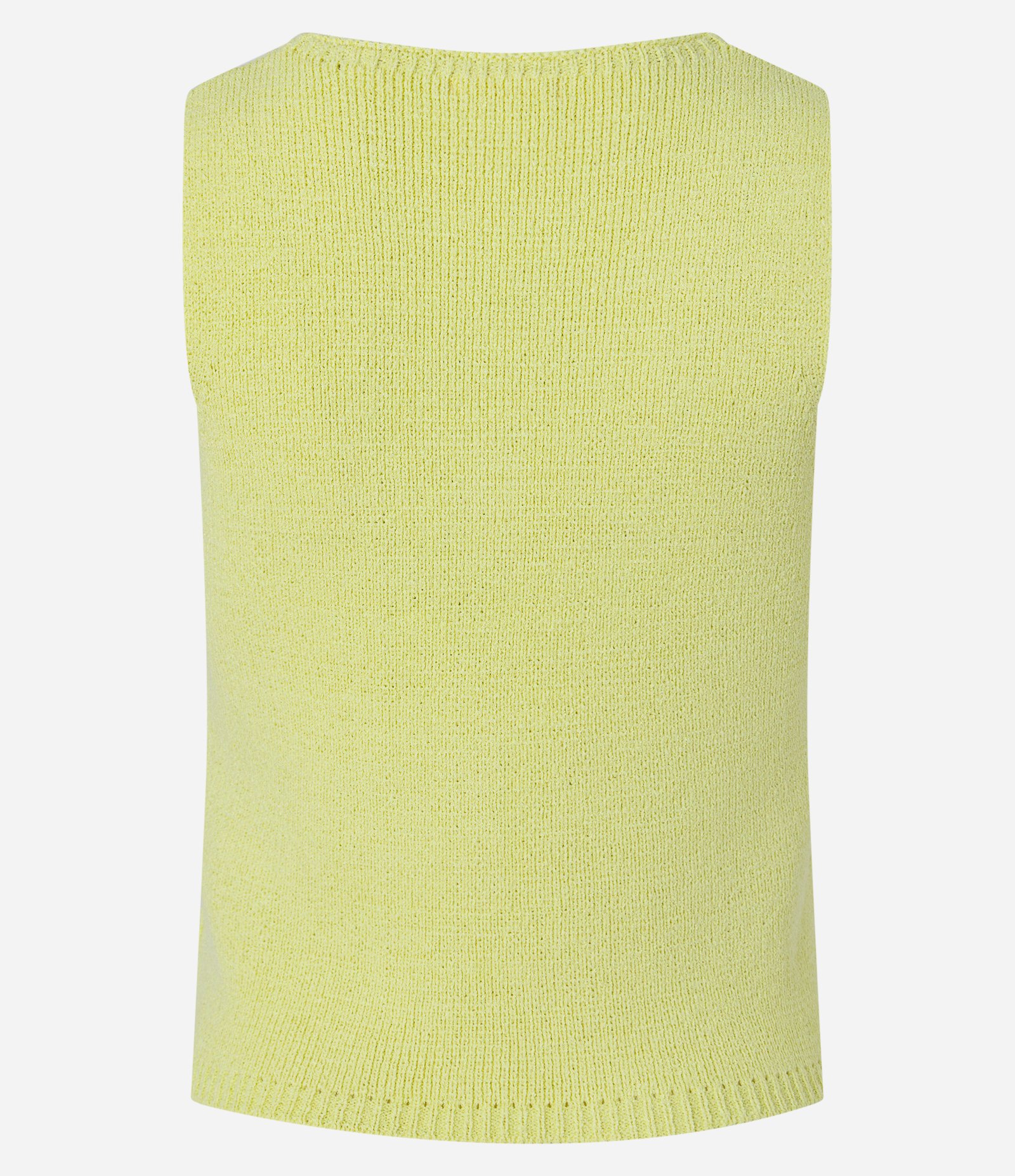 Blusa Texturizada em Tricô com Decote V e Botões Irregulares Verde 8