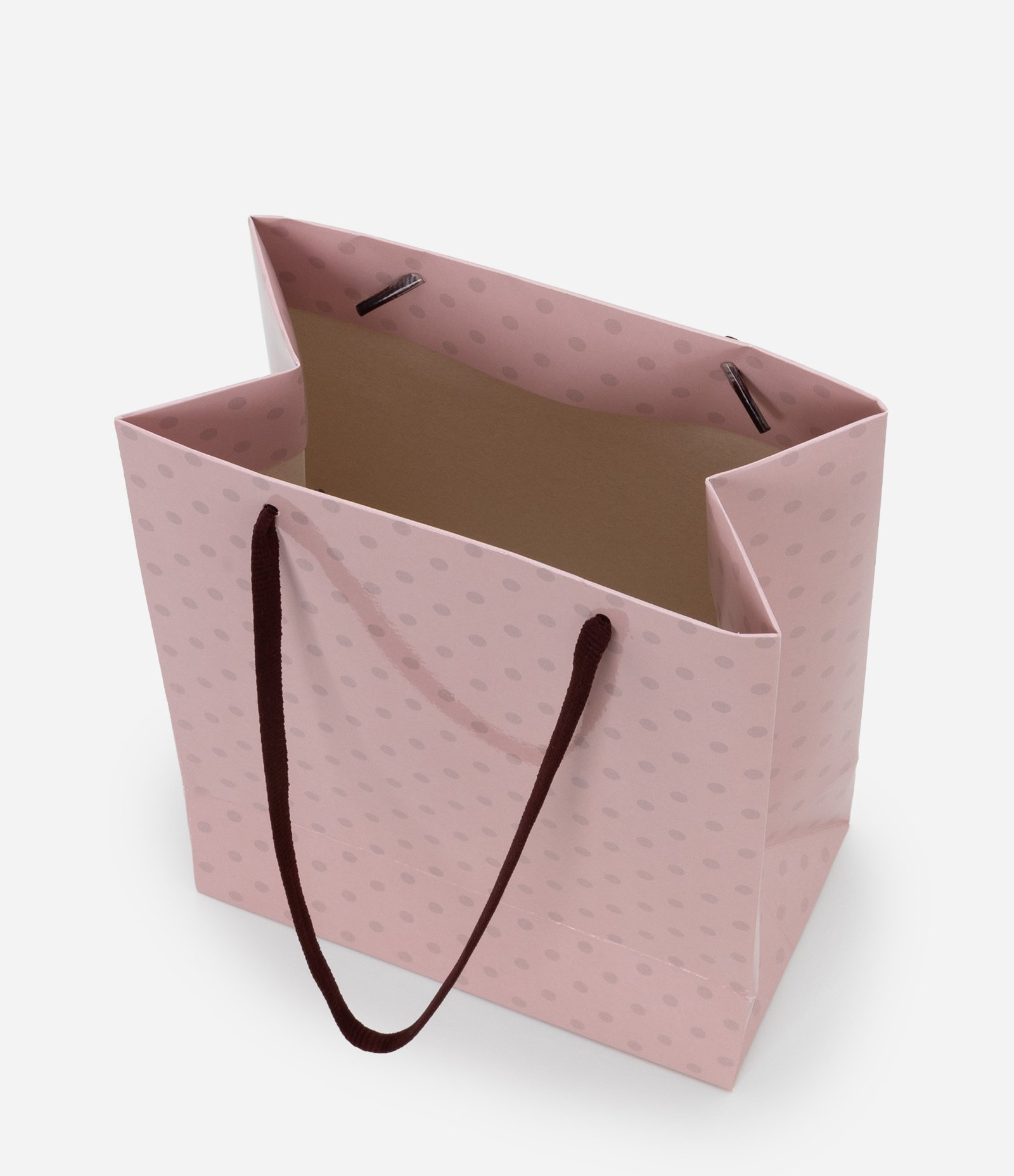 Embalagem de Presente com Estampa Poá Rosa 3