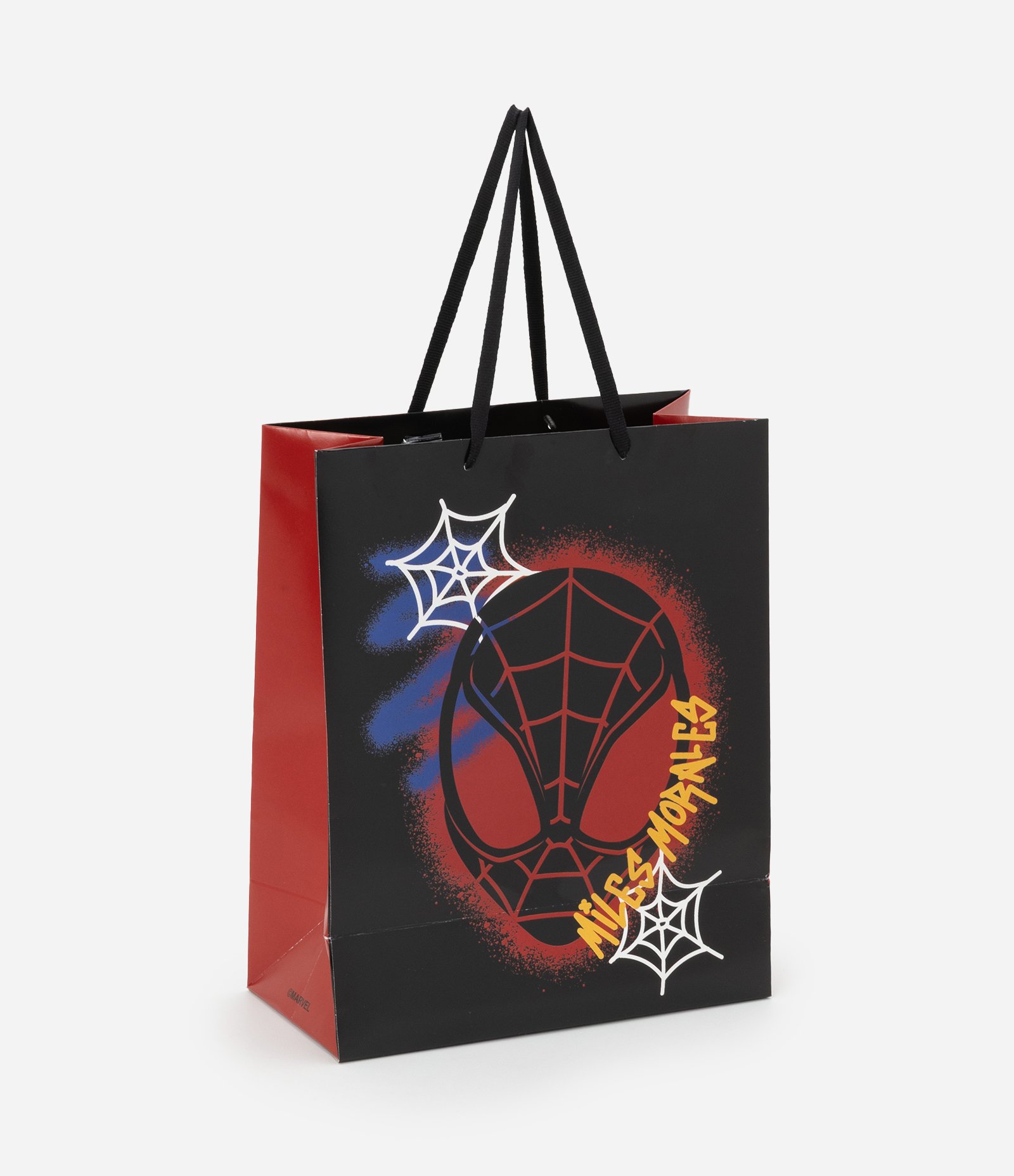 Embalagem de Presente Média com Estampa Homem Aranha Preto 1