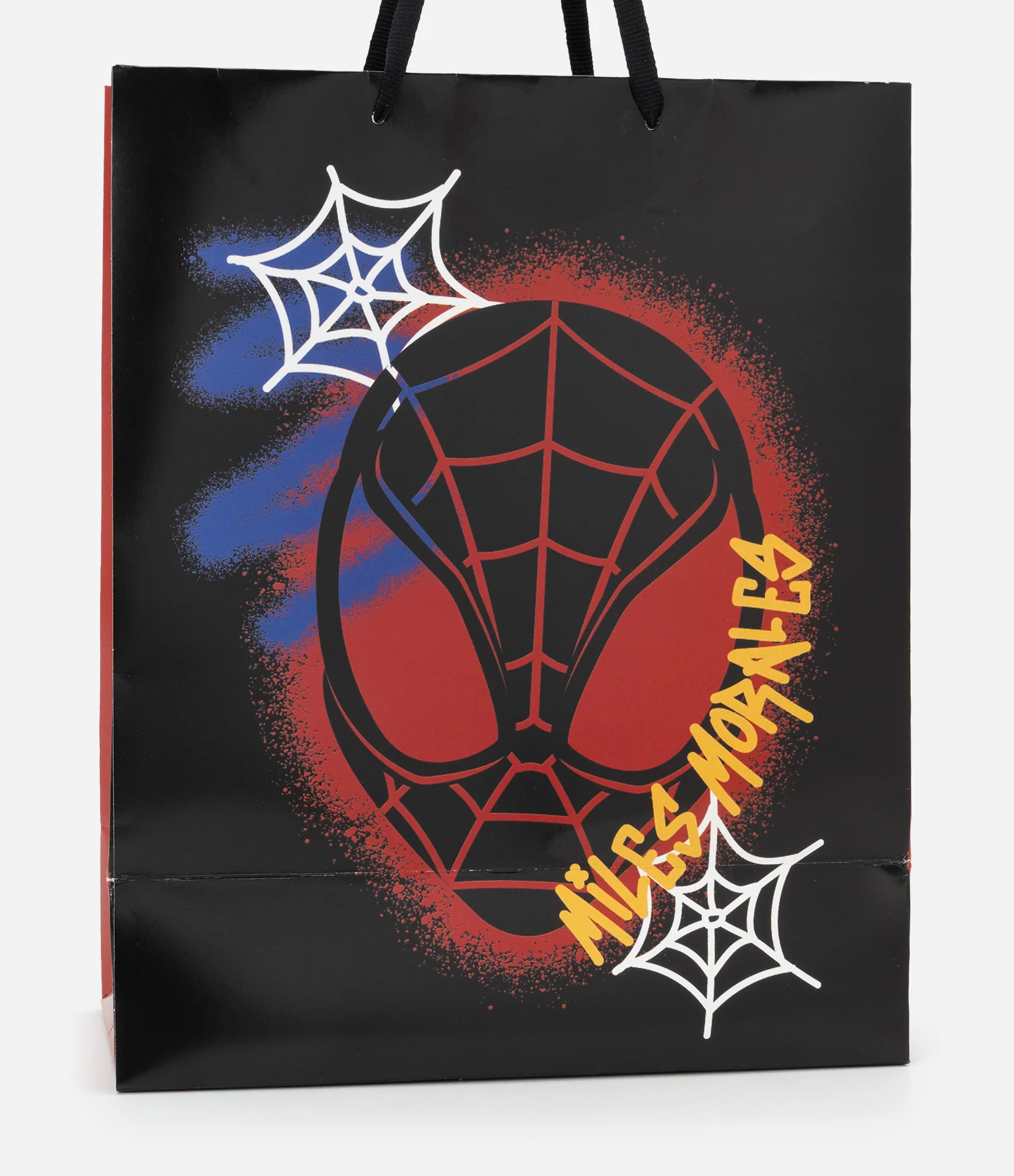 Embalagem de Presente Média com Estampa Homem Aranha Preto 2