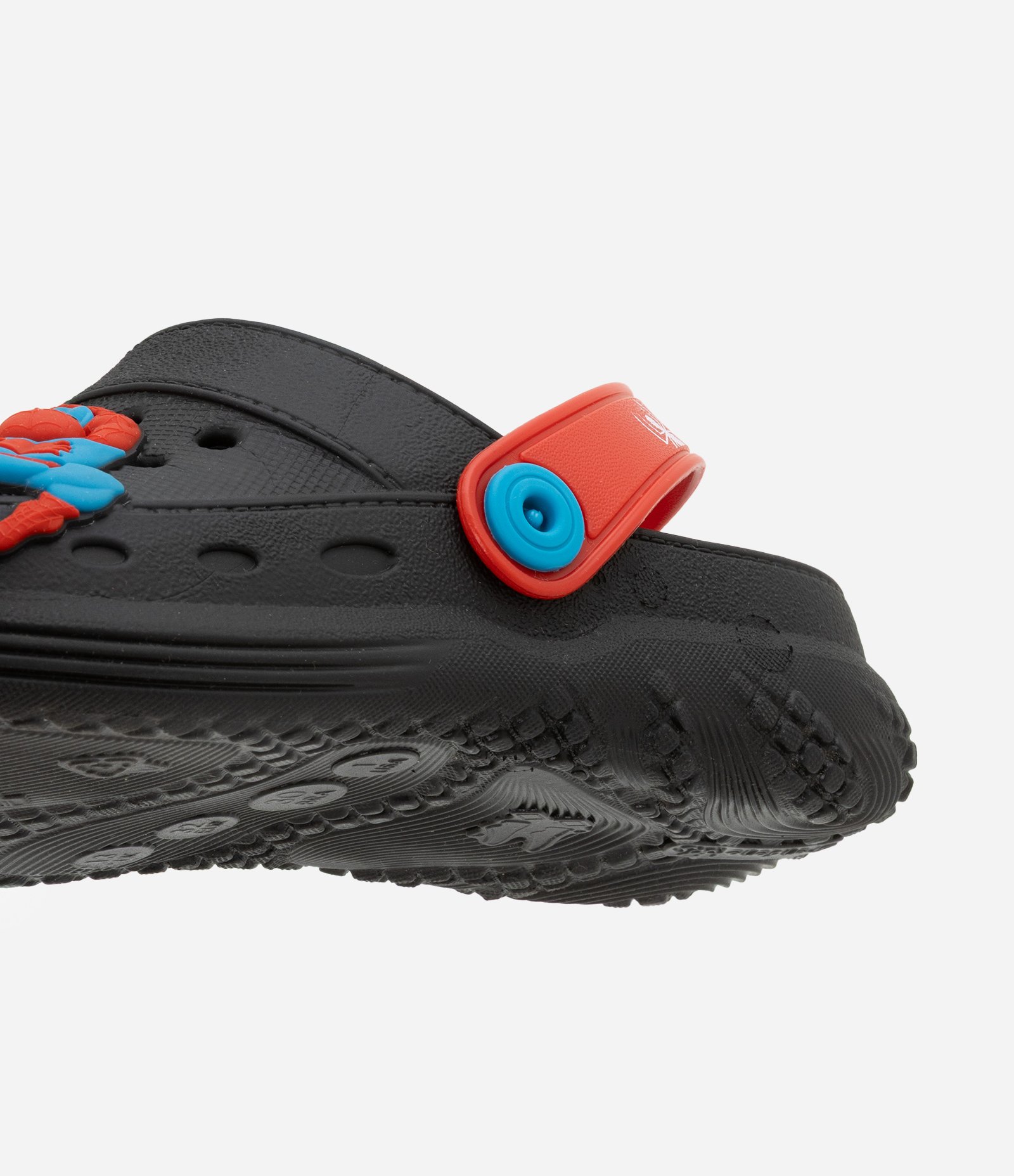 Sandália Babuche Infantil com Patch Homem Aranha - Tam 23 a 36 Preto 4