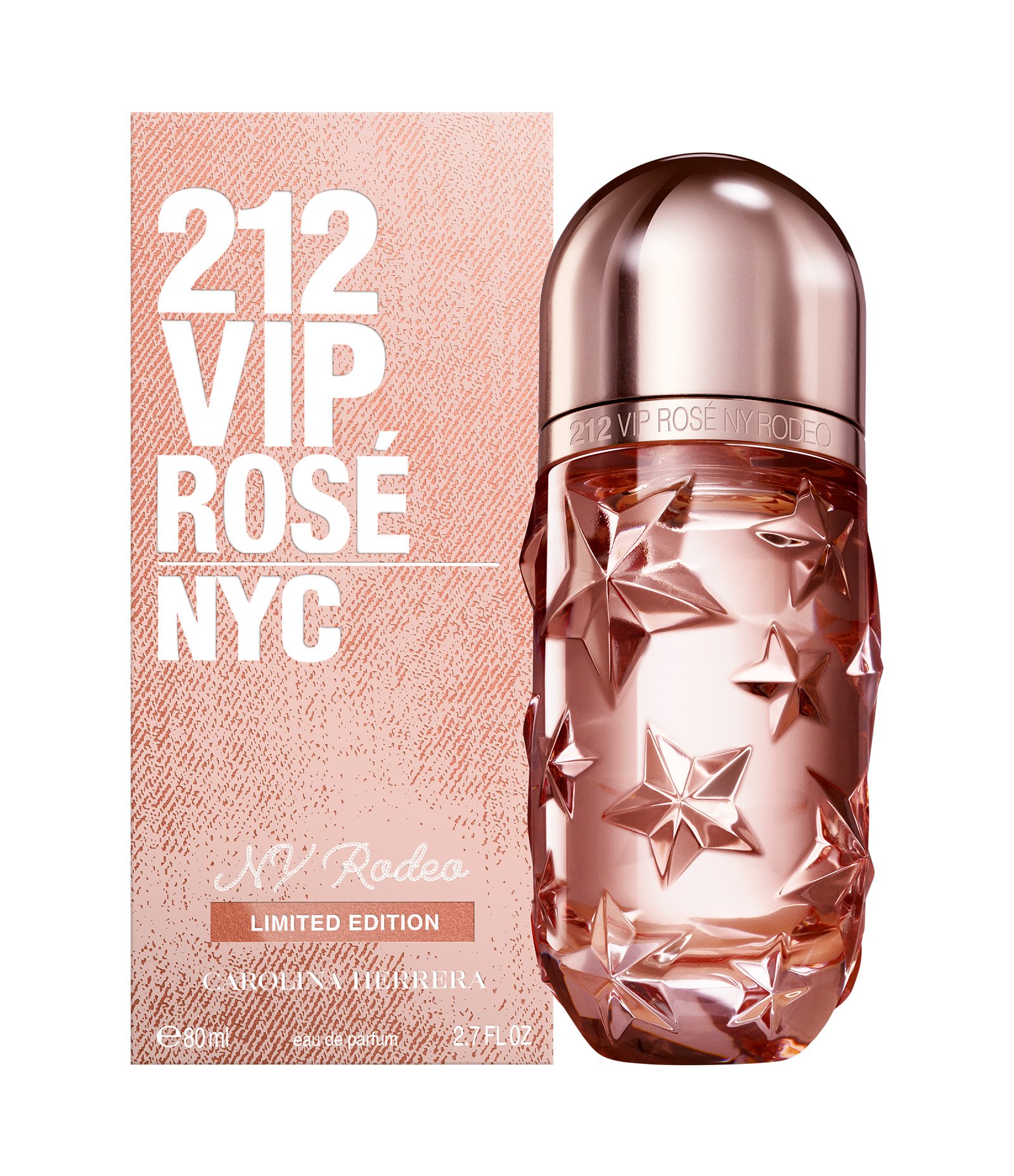 Perfume Carolina Herrera 212 VIP Rosé NY Rodeo Eau de Parfum  80ml 1