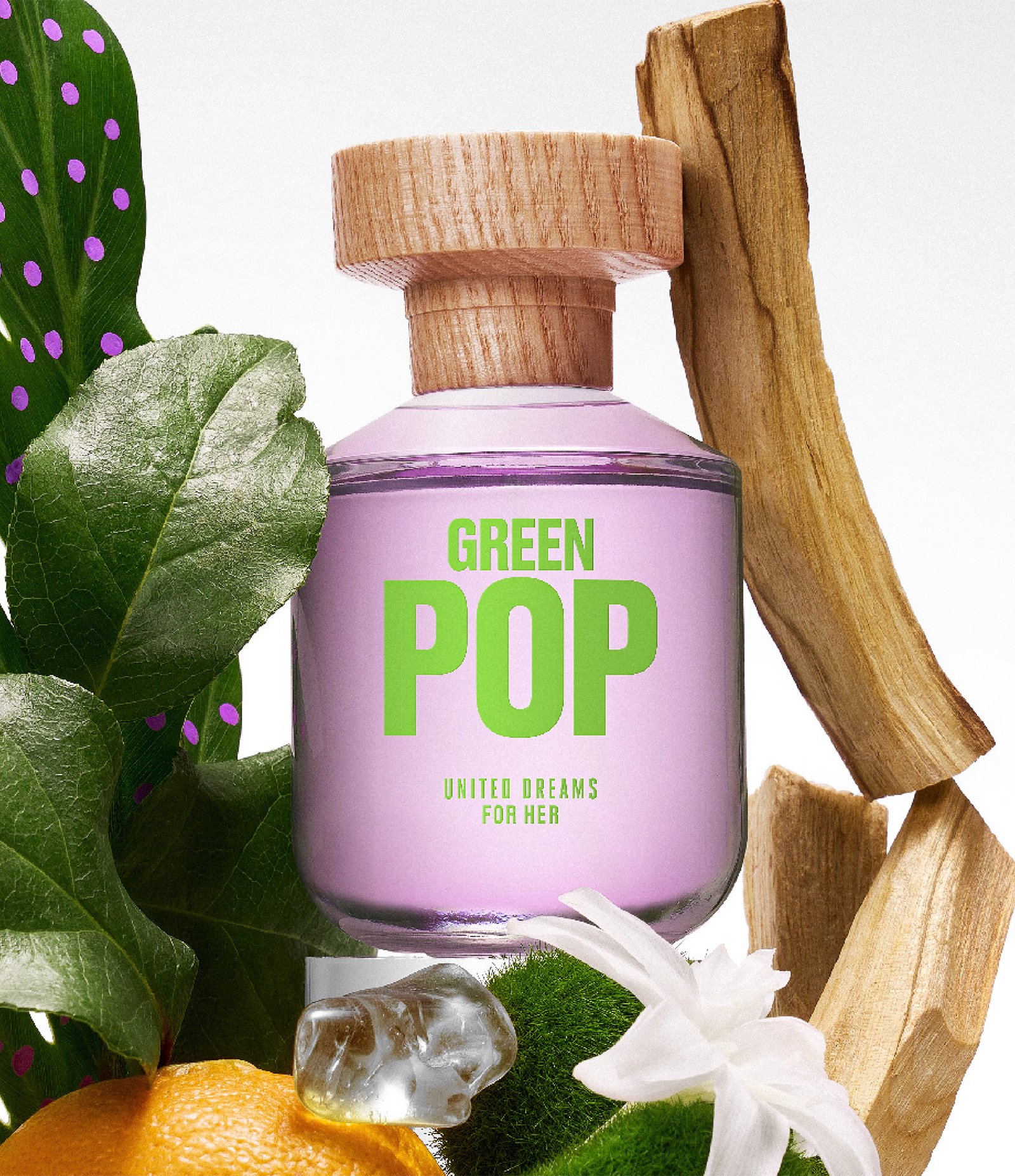 Eau de Toilette Feminino United Dreams Green Pop Benetton  80ml 4