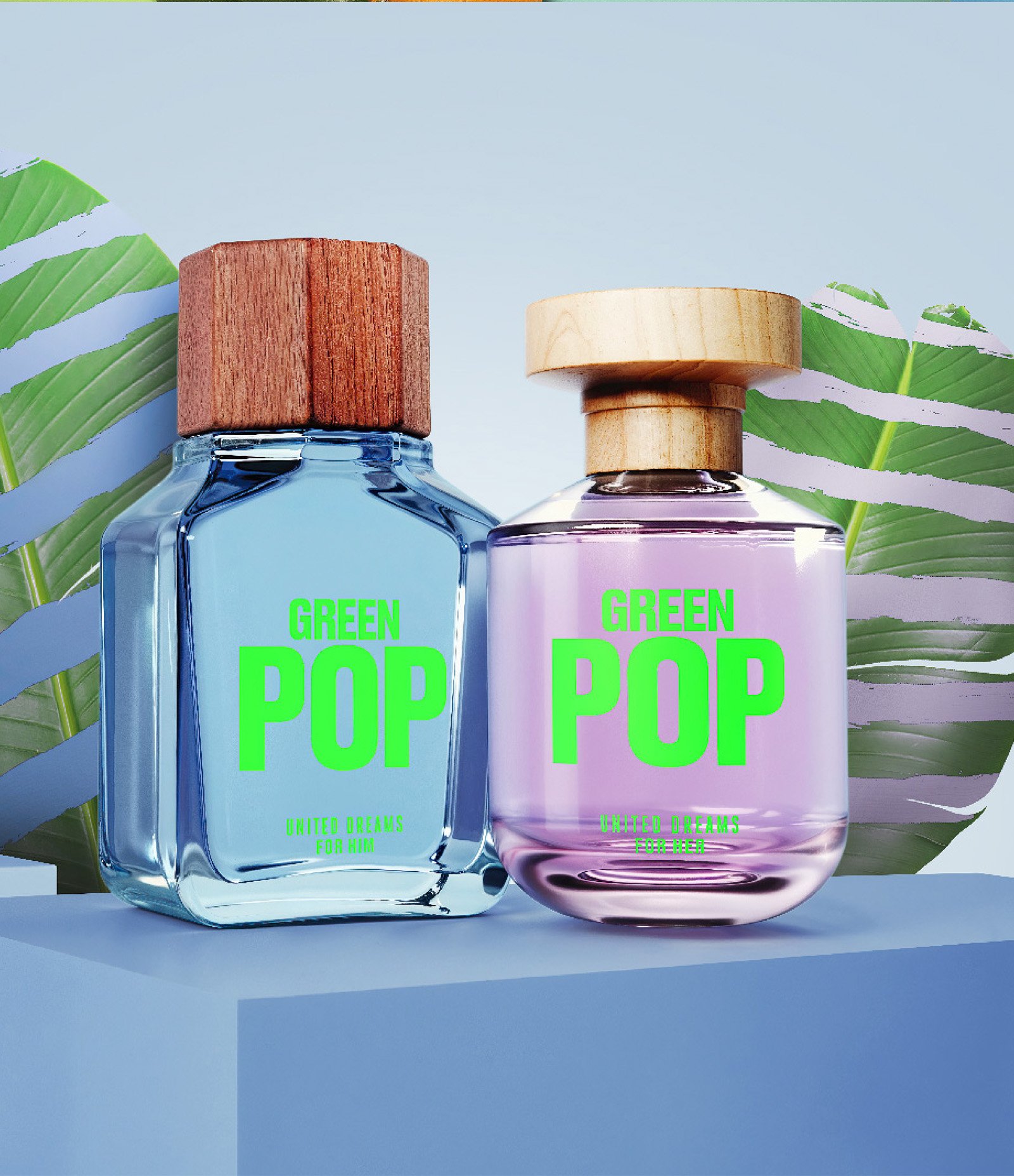 Eau de Toilette Feminino United Dreams Green Pop Benetton  80ml 5