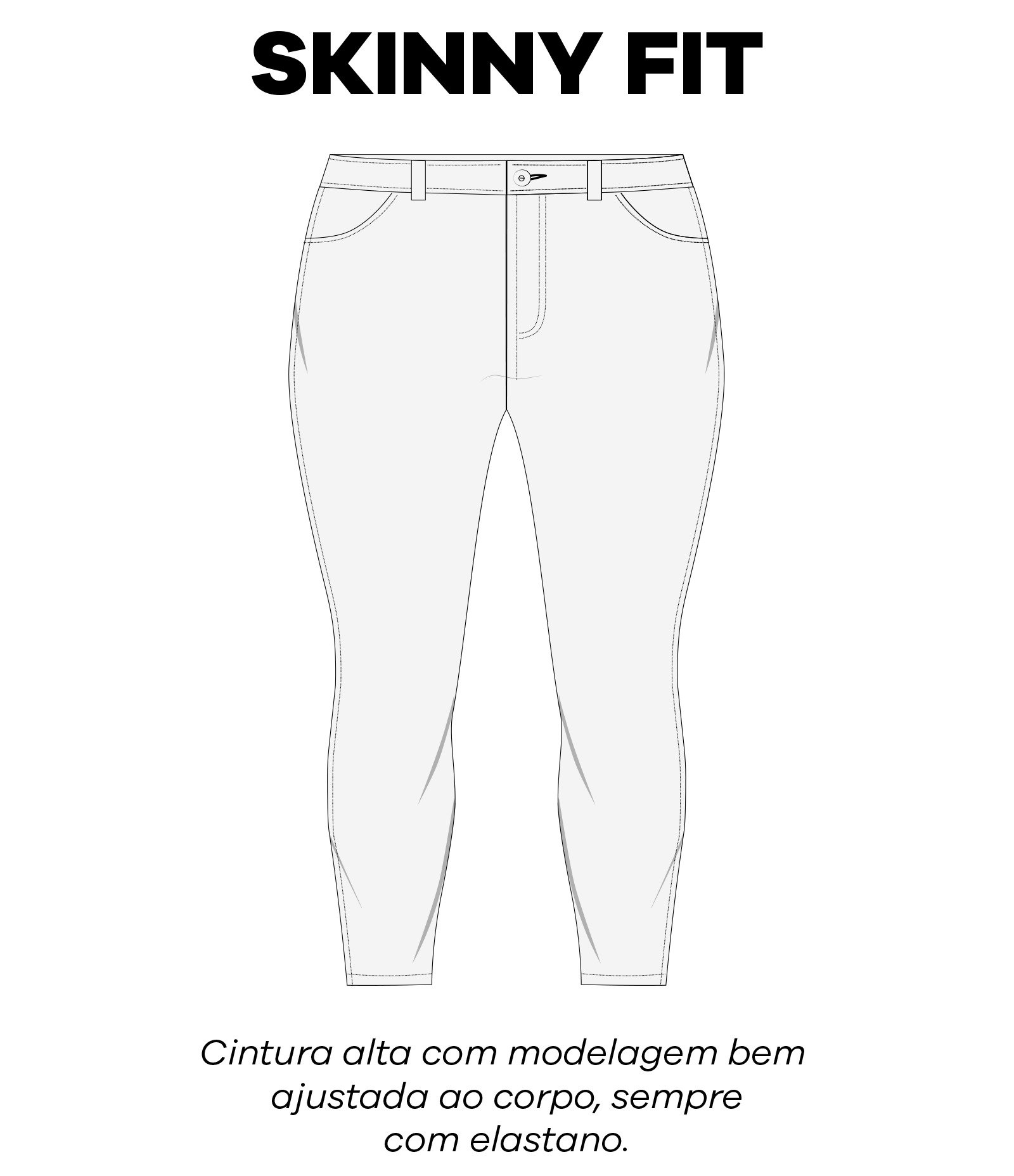 Calça Skinny em Jeans com Elastano Curve & Plus Azul 6