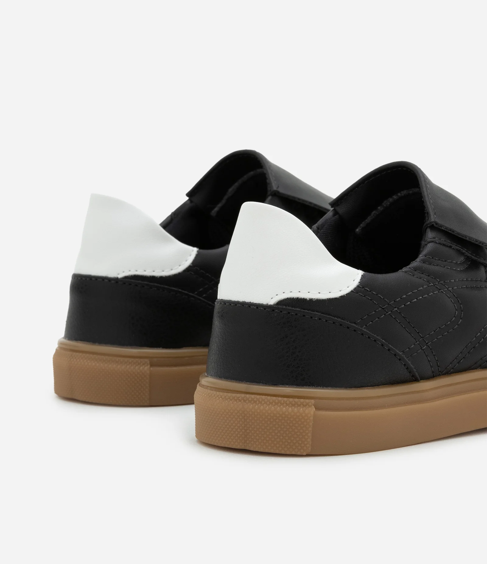 Tênis Chuteira Infantil com Língua Dobrada - Tam 28 ao 35 Preto 2