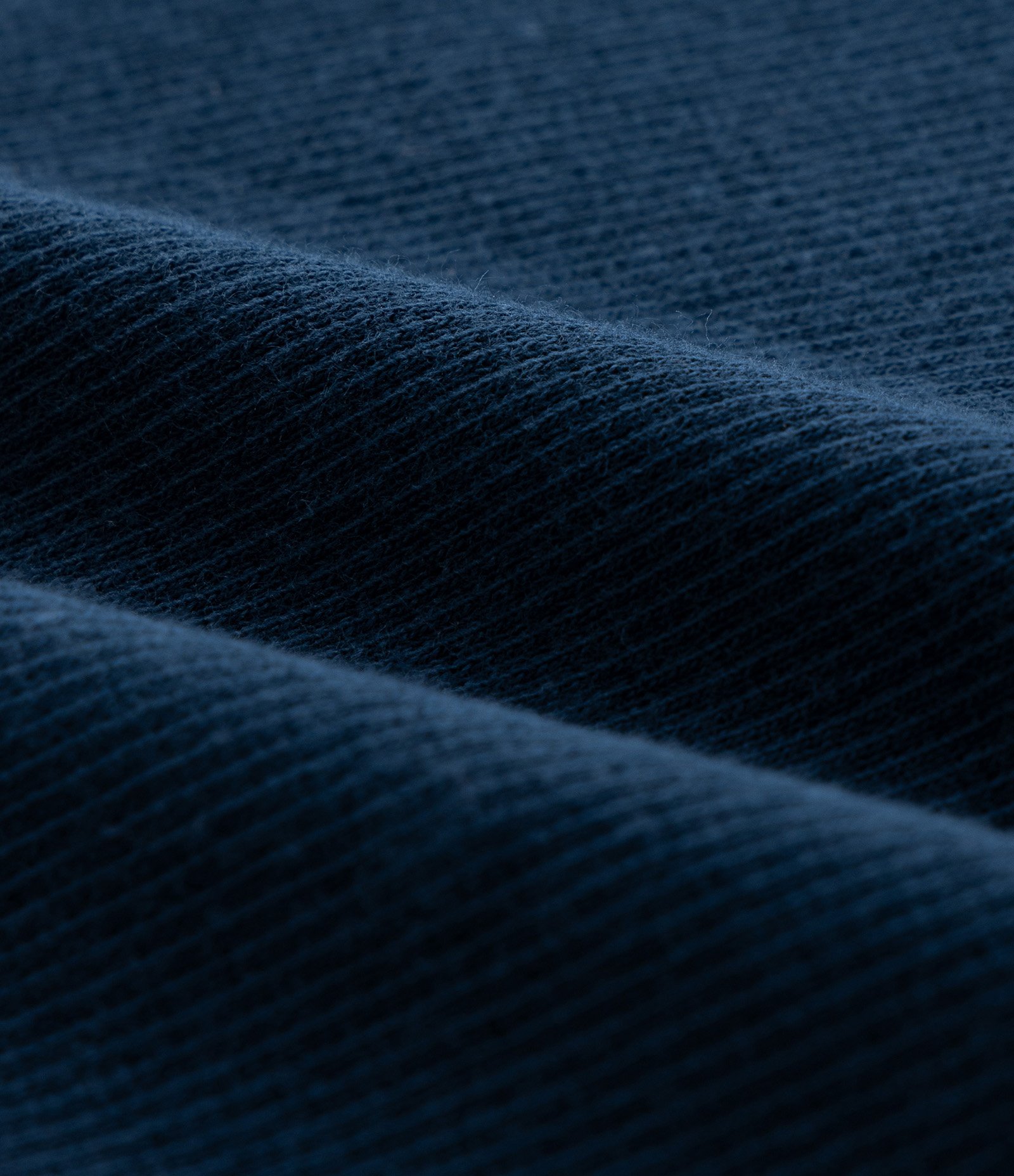 Blusa Ombro Único em Ribana com Viés Contrastante Curve & Plus Size Azul Marinho 7