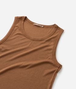 Blusa Regata Canelada em Ribana Curve & Plus Size